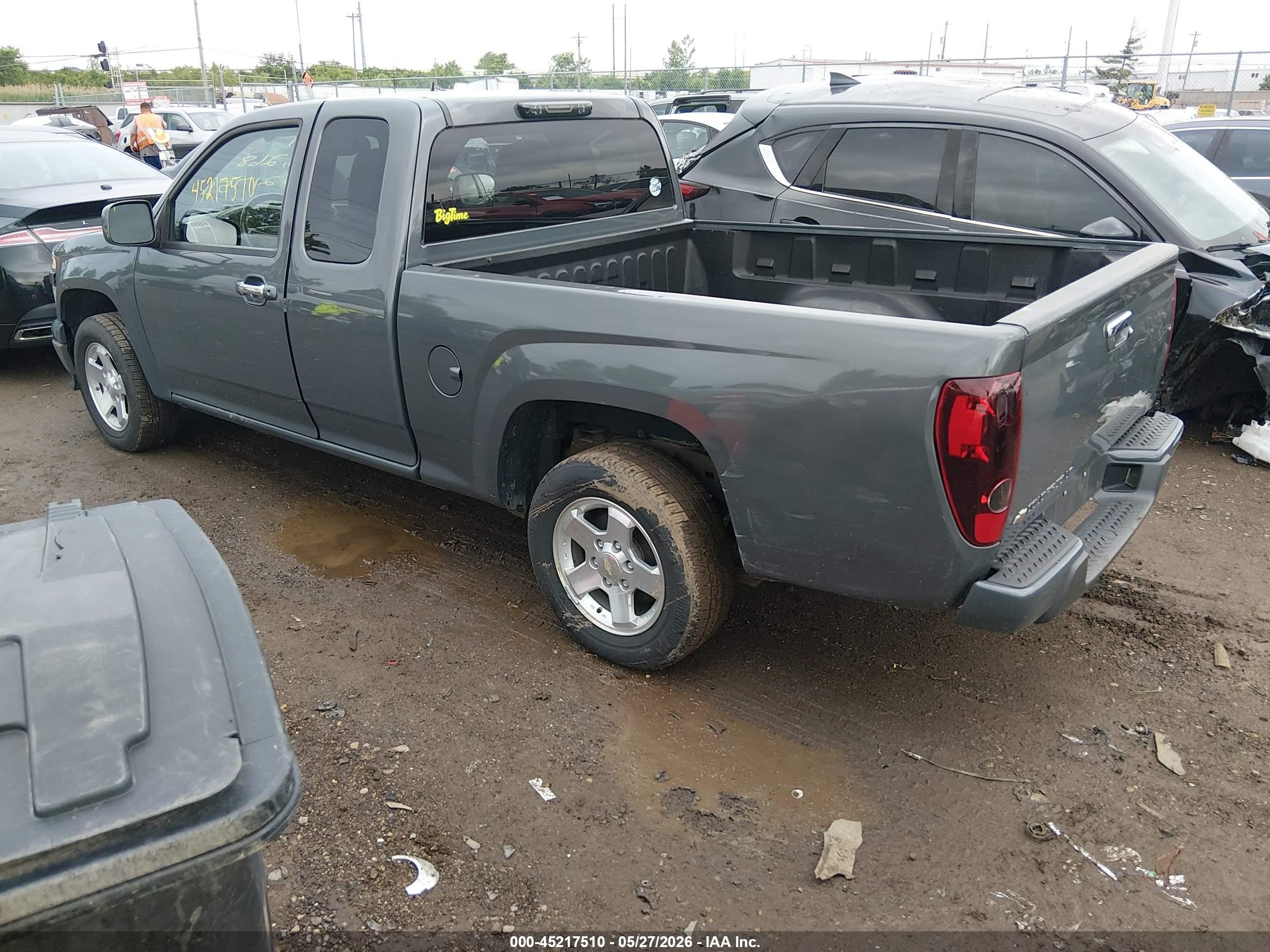 2012 Chevrolet Colorado 1lt Gray vin: 1GCESCF97C8127437