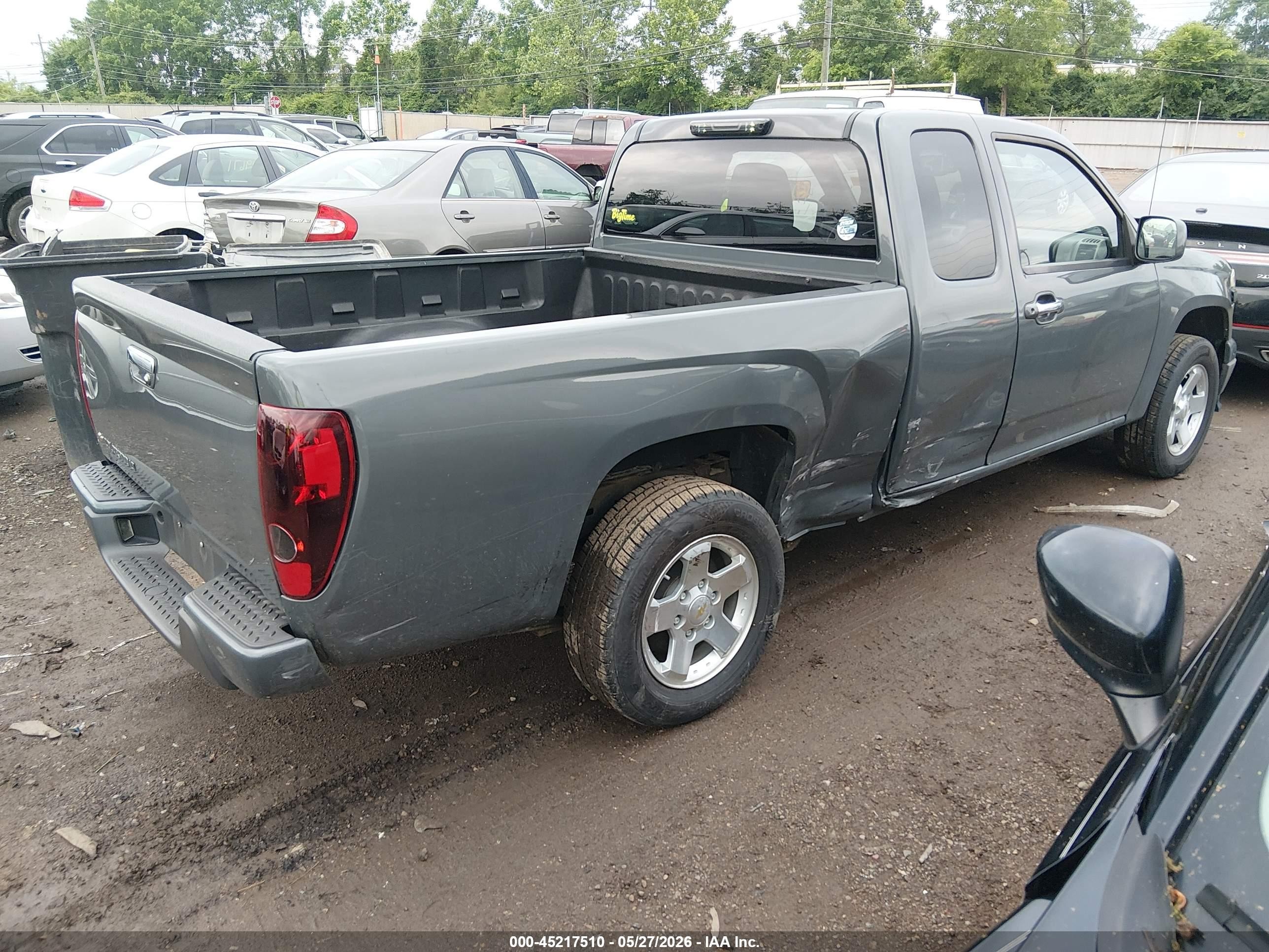 2012 Chevrolet Colorado 1lt Gray vin: 1GCESCF97C8127437
