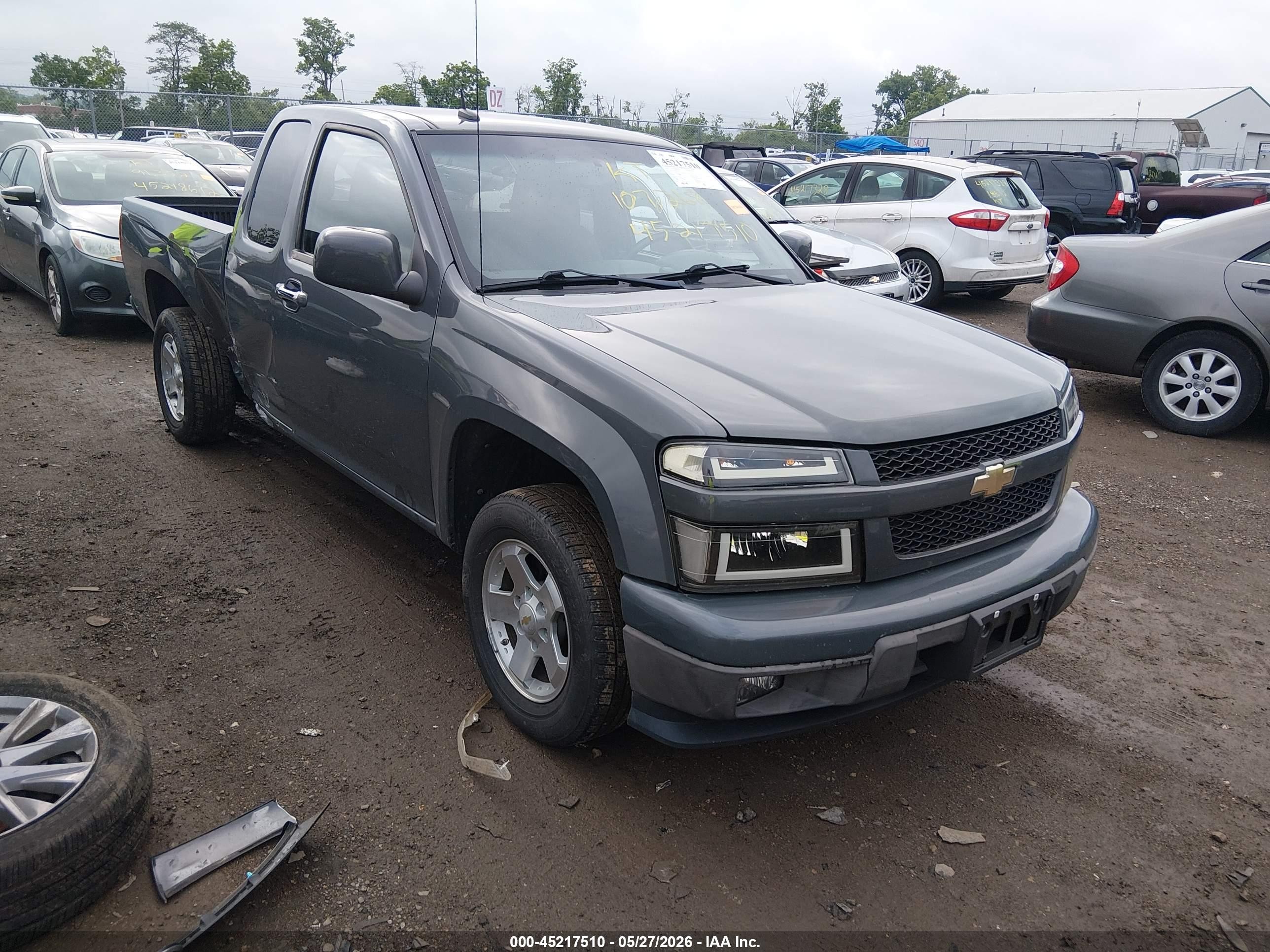 2012 Chevrolet Colorado 1lt Gray vin: 1GCESCF97C8127437