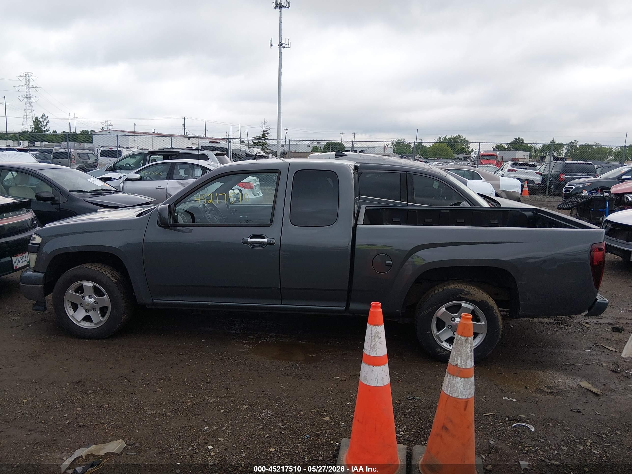 2012 Chevrolet Colorado 1lt Gray vin: 1GCESCF97C8127437