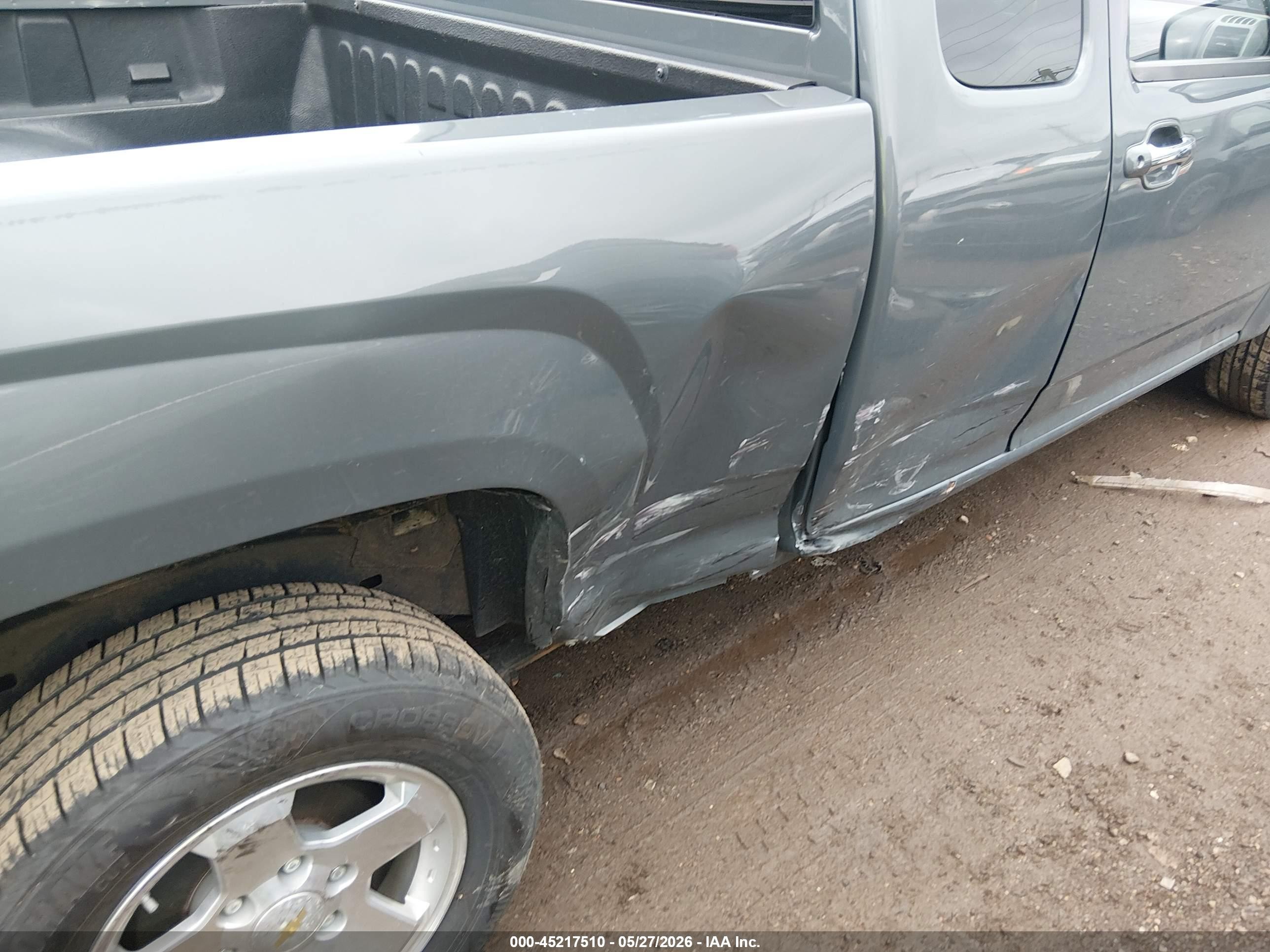 2012 Chevrolet Colorado 1lt Gray vin: 1GCESCF97C8127437