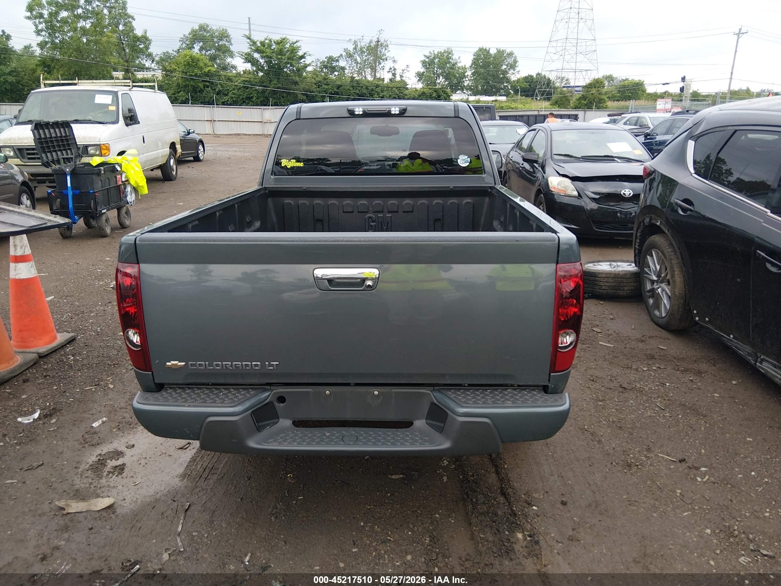 2012 Chevrolet Colorado 1lt Gray vin: 1GCESCF97C8127437