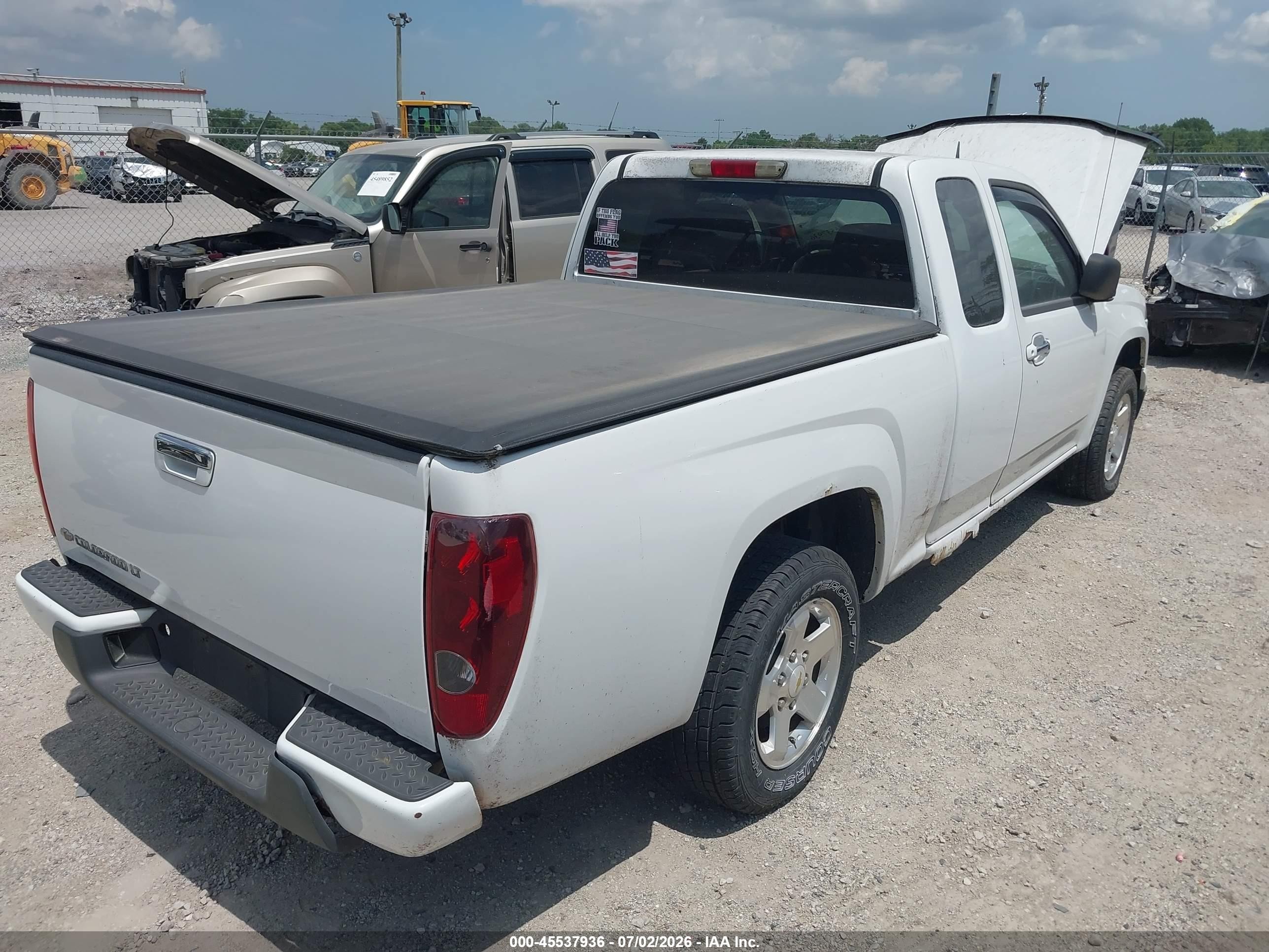 2012 Chevrolet Colorado Lt W/1lt White vin: 1GCESCF9XC8133068