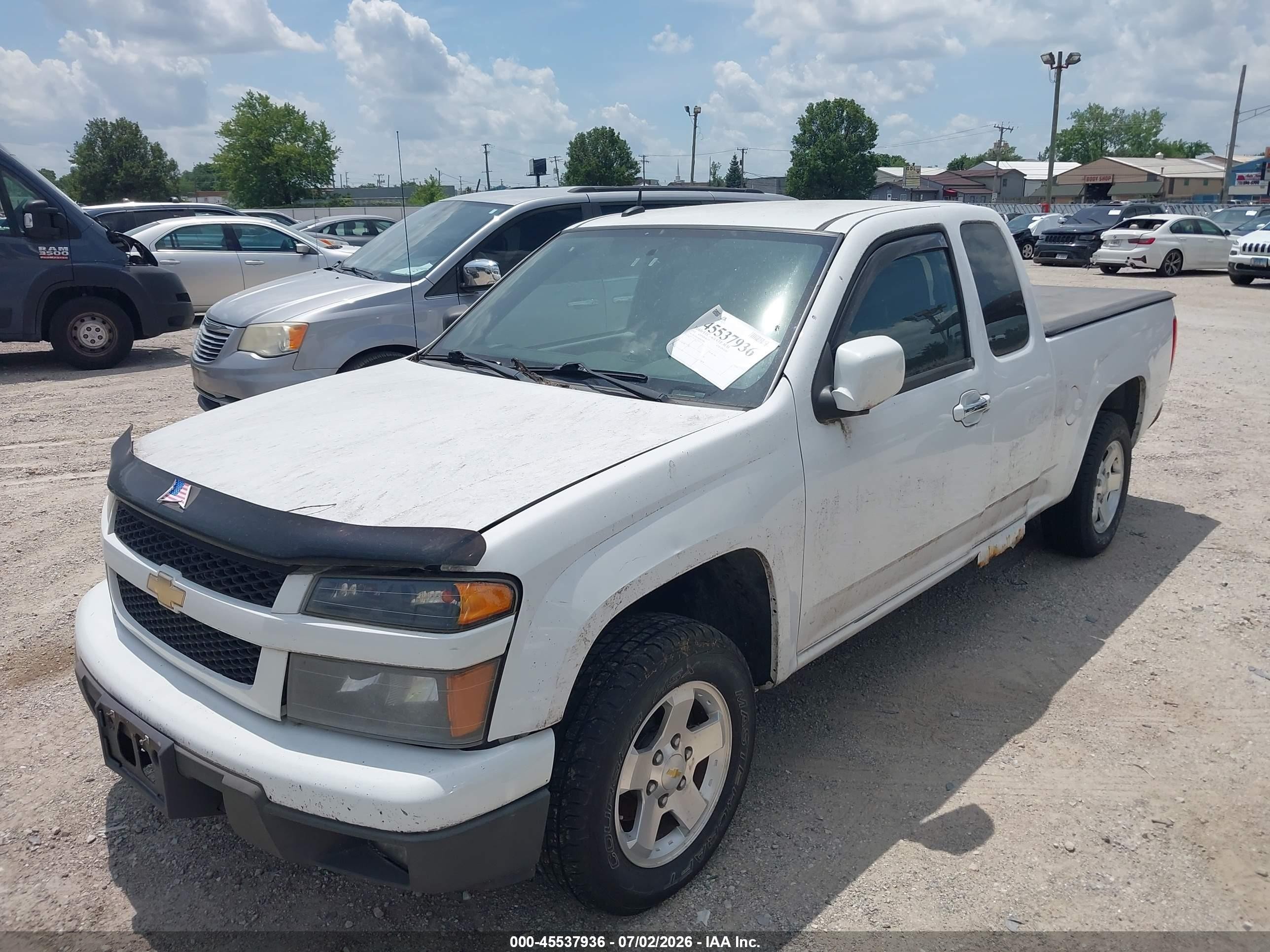 2012 Chevrolet Colorado Lt W/1lt White vin: 1GCESCF9XC8133068
