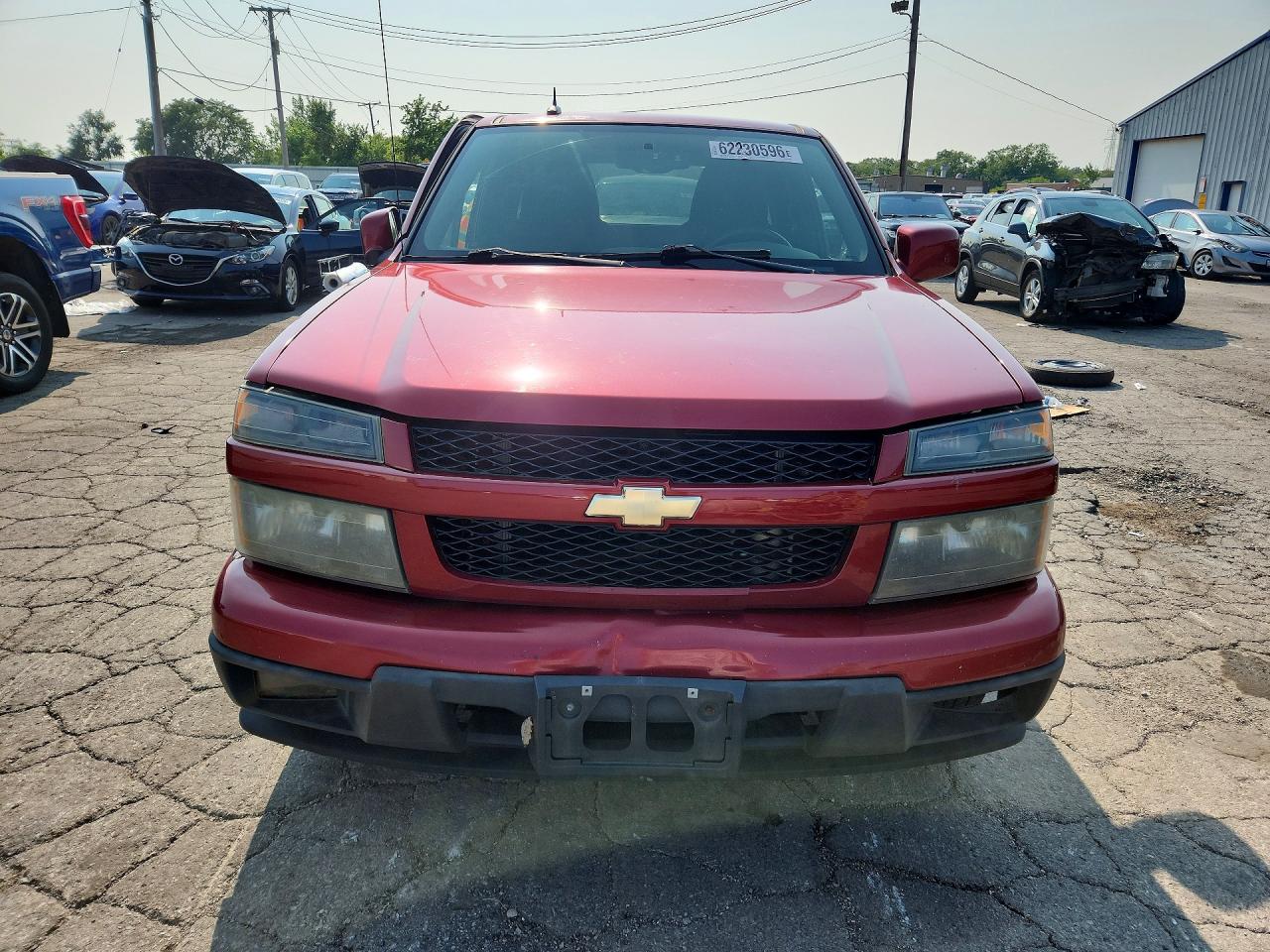 2011 Chevrolet Colorado Lt Burgundy vin: 1GCESCFE8B8107533