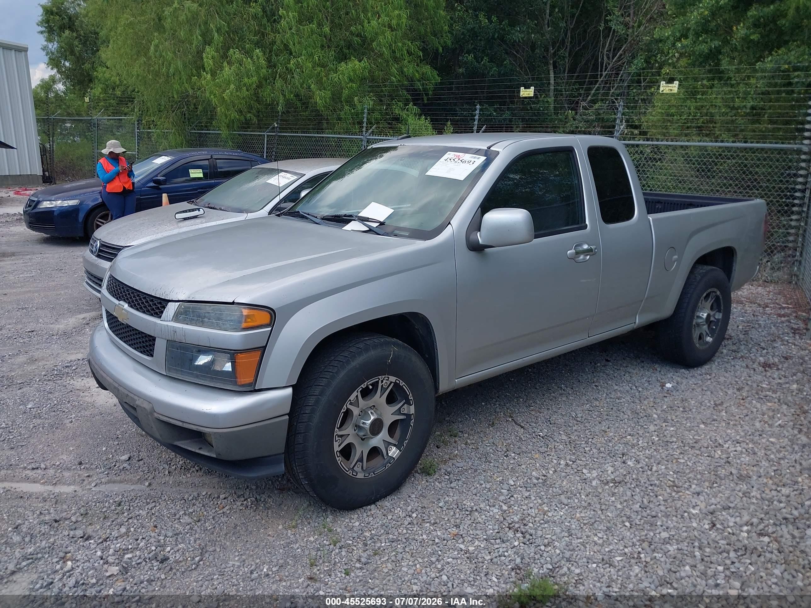 2012 Chevrolet Colorado Lt W/1lt Silver vin: 1GCESCFE8C8117089