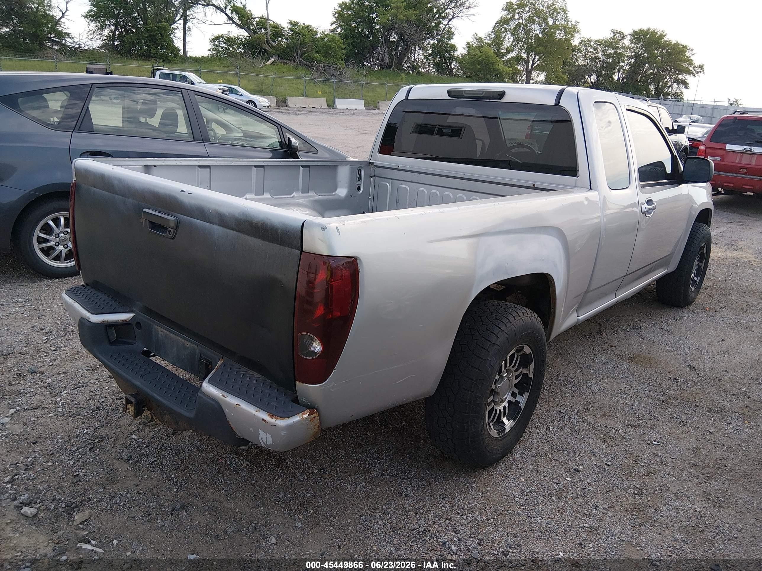 2011 Chevrolet Colorado 1lt Silver vin: 1GCESCFEXB8129632