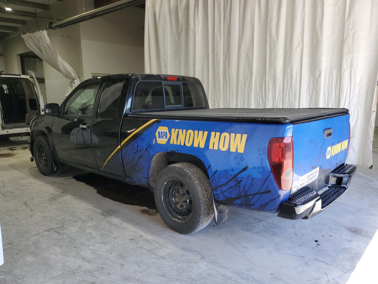 2012 Chevrolet Colorado Lt Black vin: 1GCESEFPXC8137972 Damage: Left Rear Wheel, Rust, Repair Required