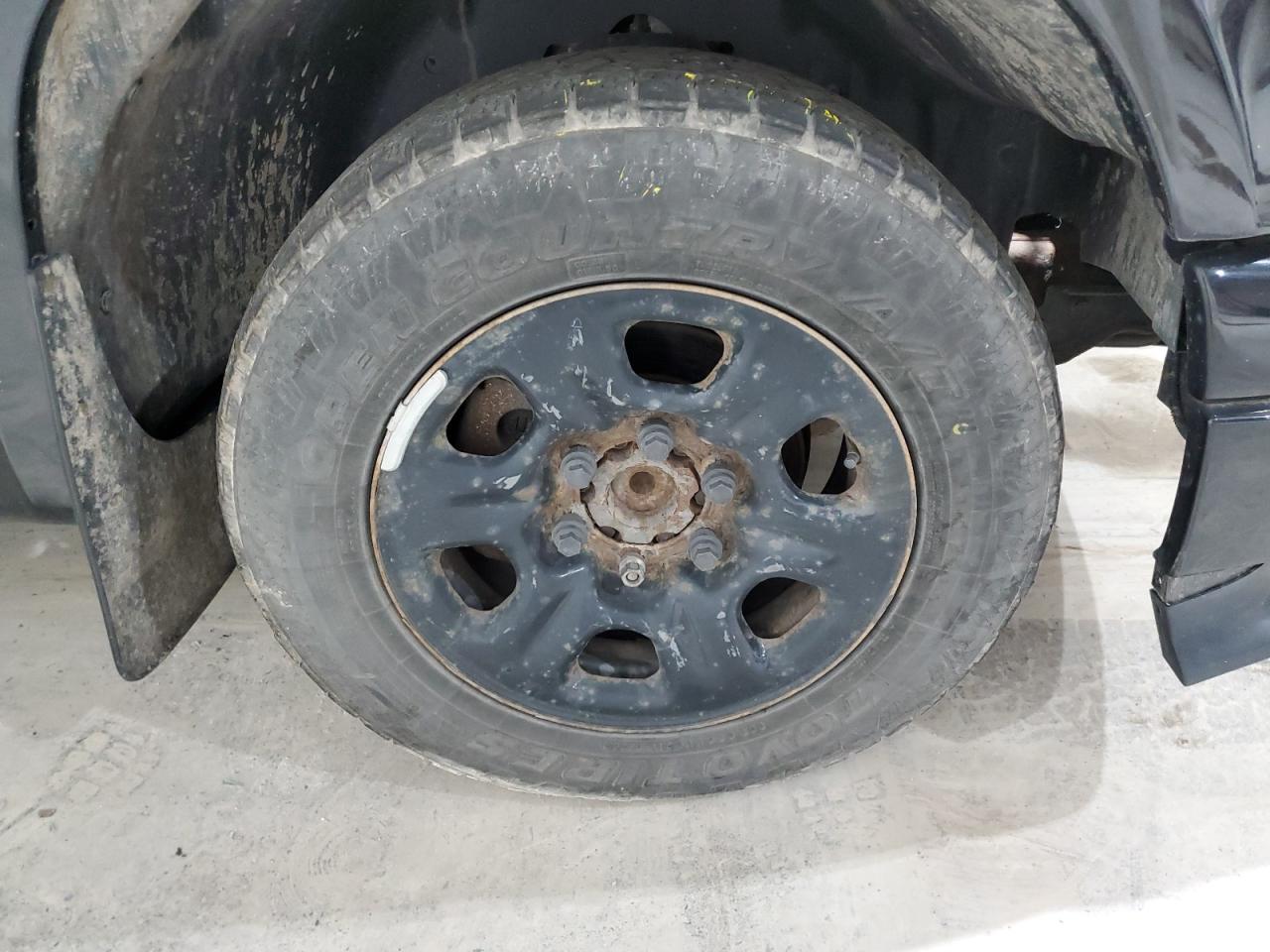2012 Chevrolet Colorado Lt Black vin: 1GCESEFPXC8137972 Damage: Right Front Wheel, Rust, Repair Required