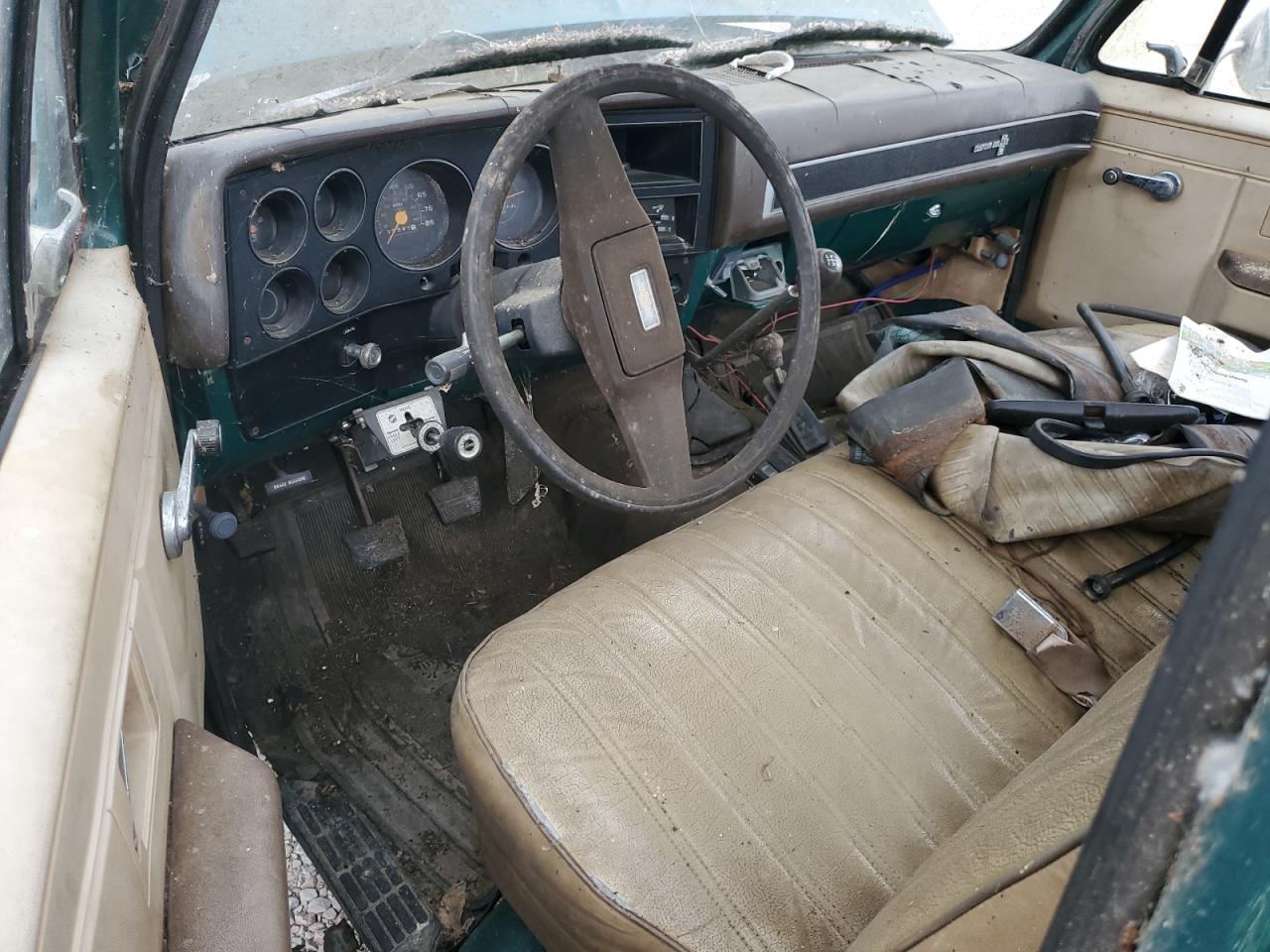 1987 Chevrolet V10 Green vin: 1GCEV14H7HF350702