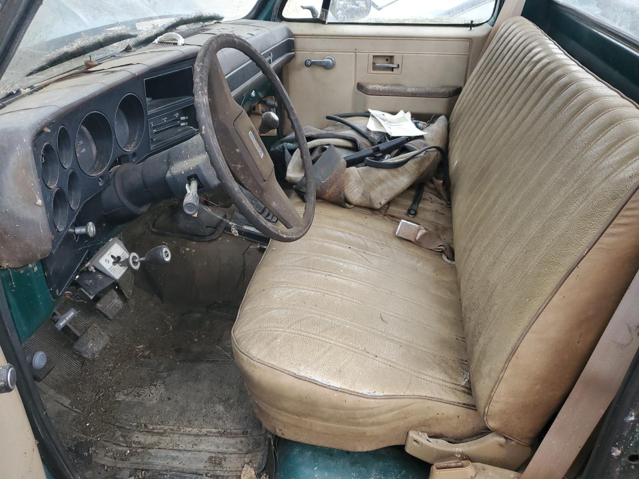 1987 Chevrolet V10 Green vin: 1GCEV14H7HF350702
