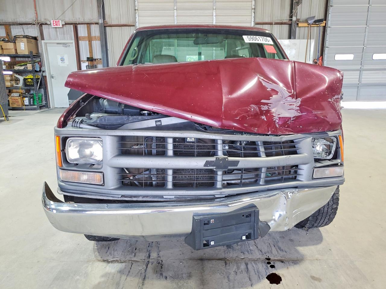 1995 Chevrolet Gmt-400 C2500 Maroon vin: 1GCFC24Z6SZ155530