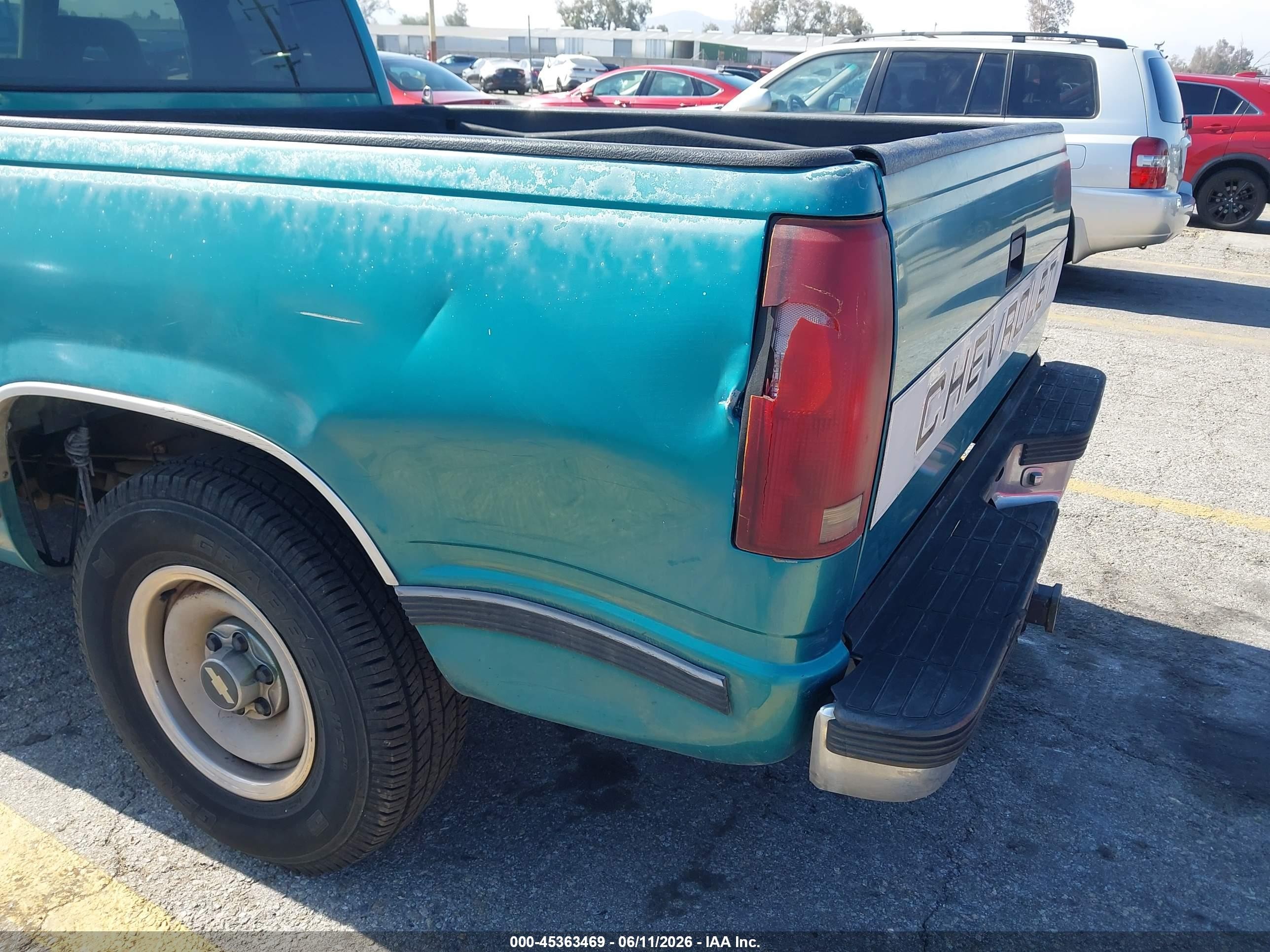 1994 Chevrolet Gmt-400 C2500 Green vin: 1GCFC29K0RE314152