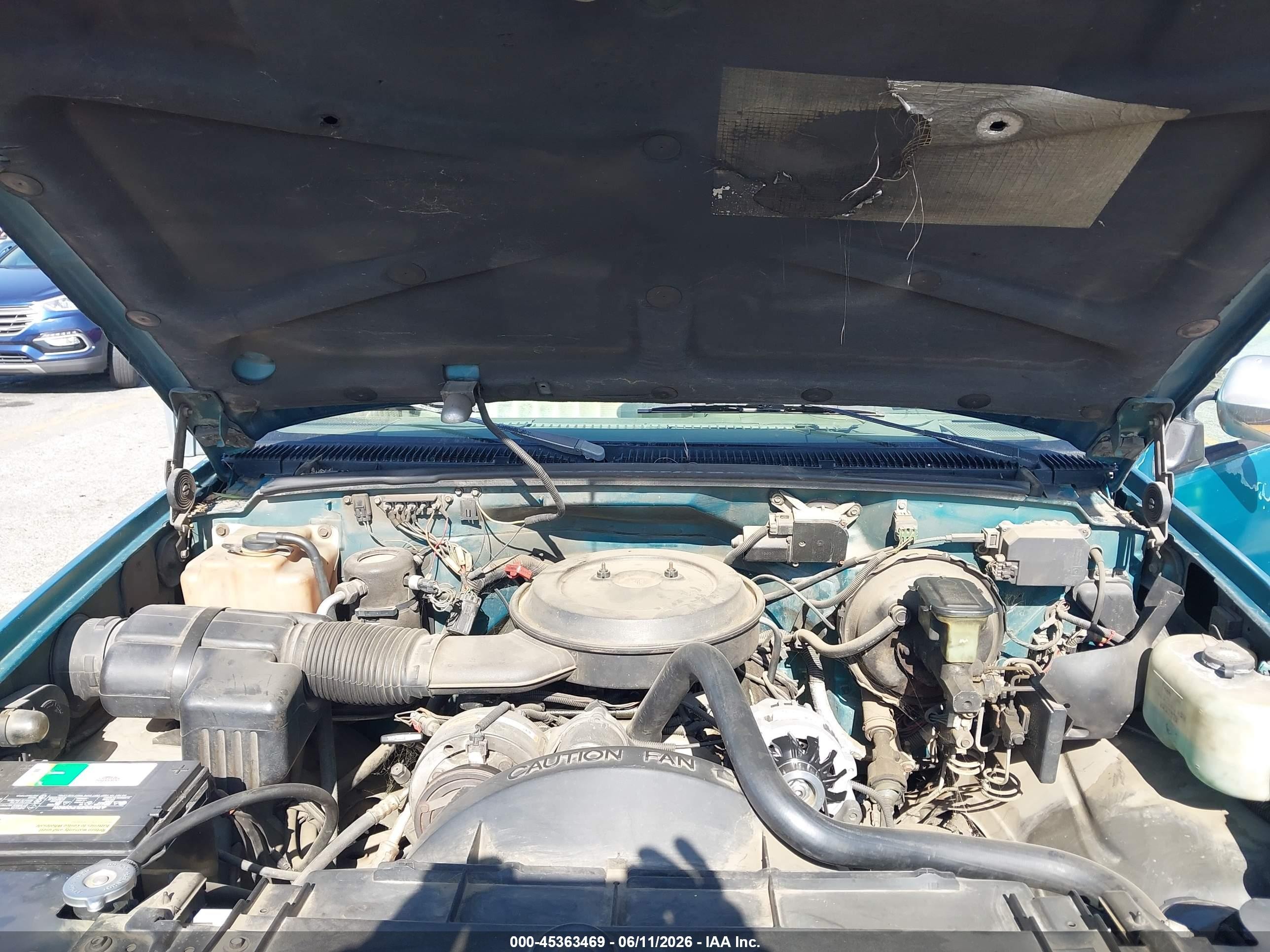1994 Chevrolet Gmt-400 C2500 Green vin: 1GCFC29K0RE314152