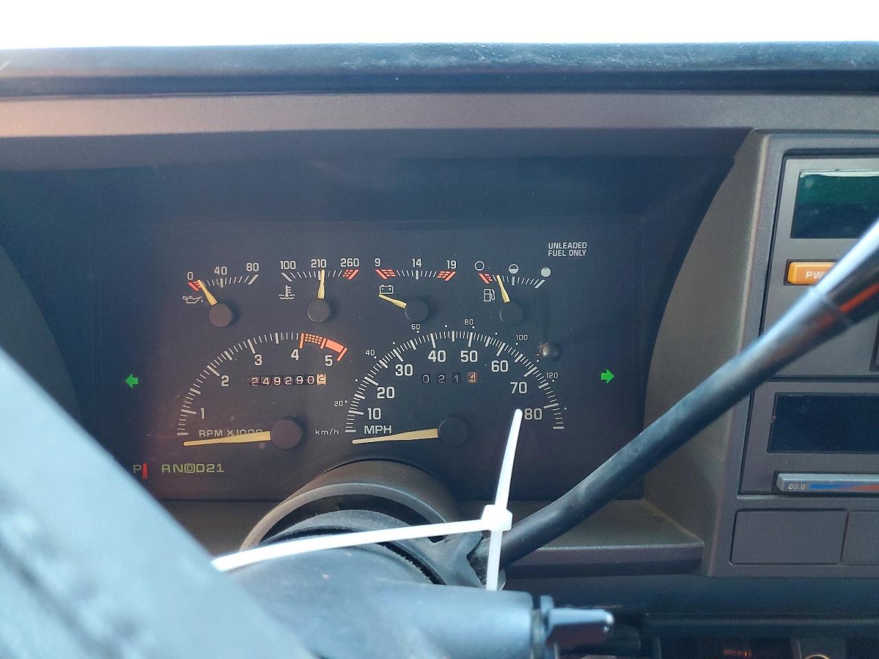 1994 Chevrolet Gmt-400 C2500 Blue vin: 1GCFC29K8RE312262