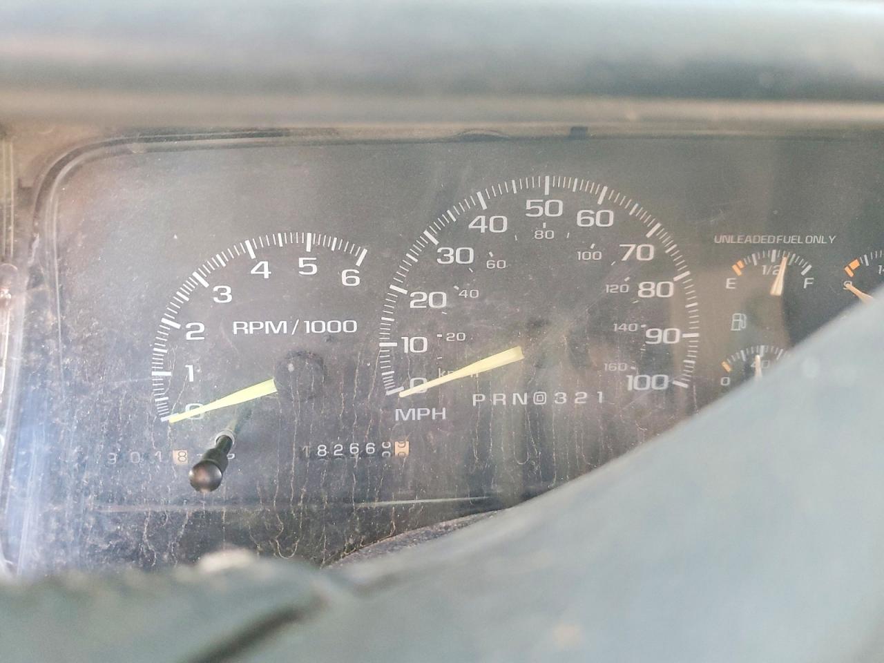 1997 Chevrolet Gmt-400 C2500 Blue vin: 1GCFC29R4VE193892