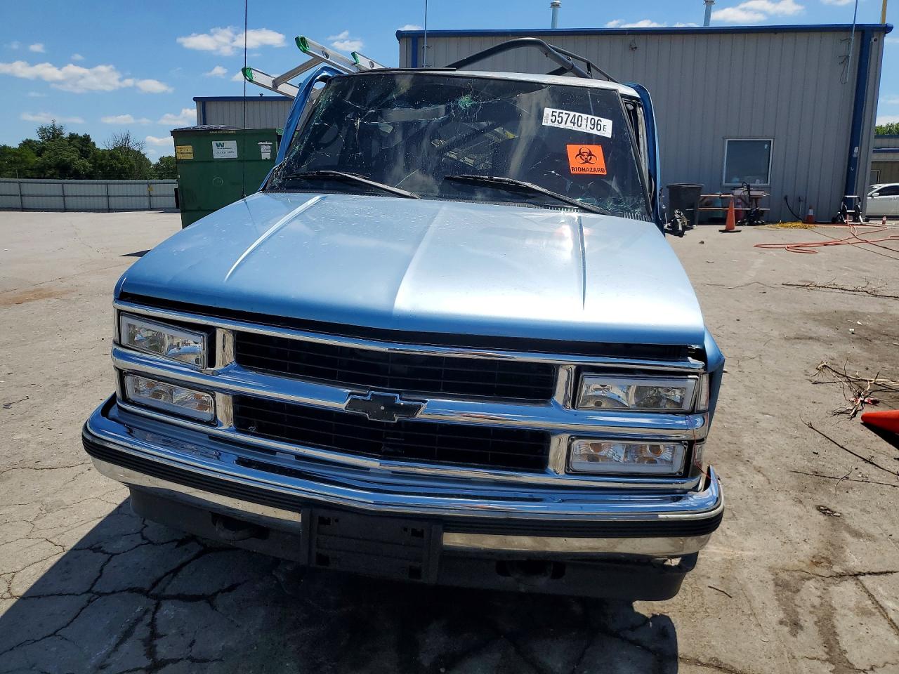 1997 Chevrolet Gmt-400 C2500 Blue vin: 1GCFC29R4VE193892