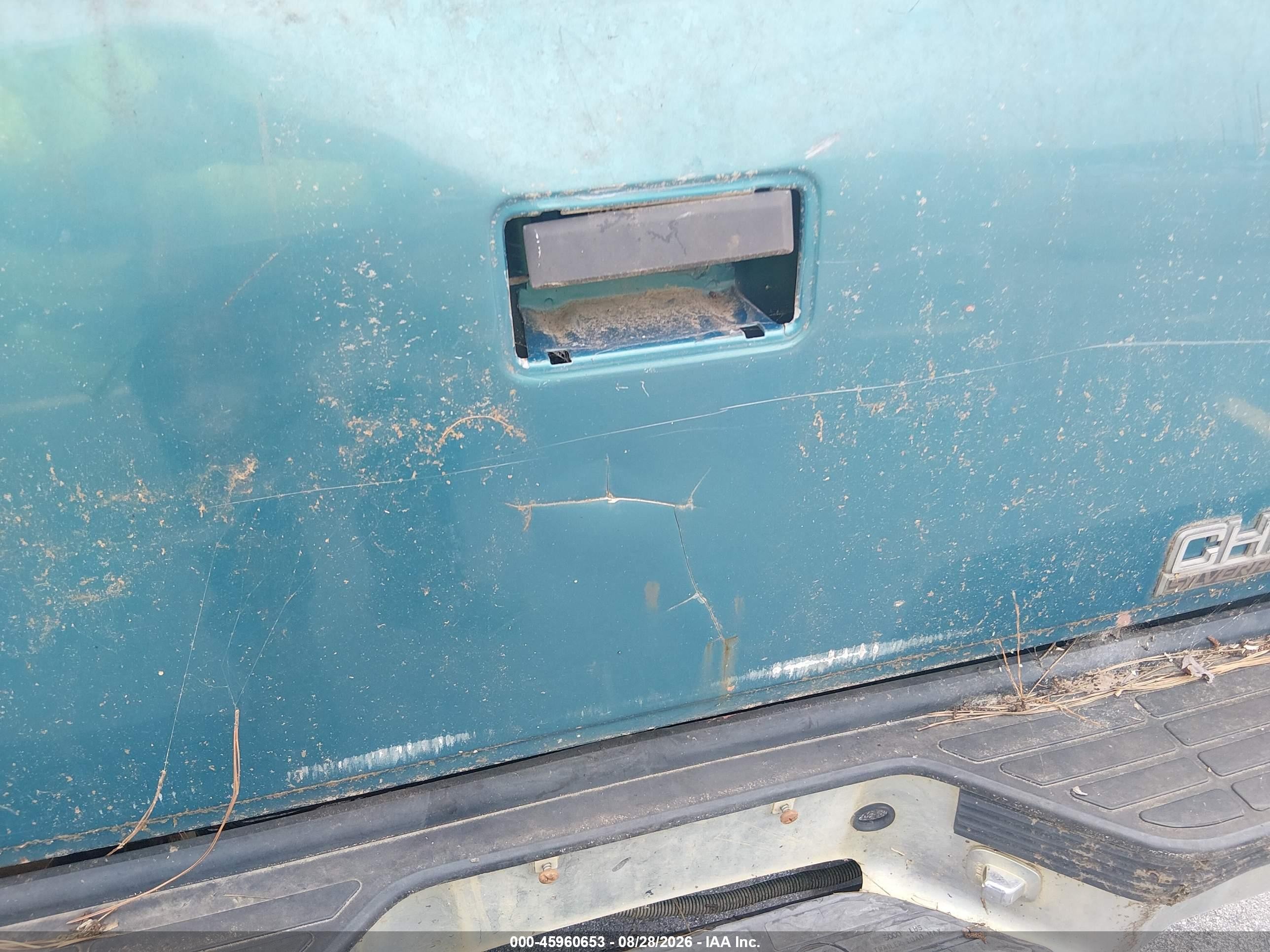 1998 Chevrolet C/k 2500 Fleetside Blue vin: 1GCFC29SXWE161999