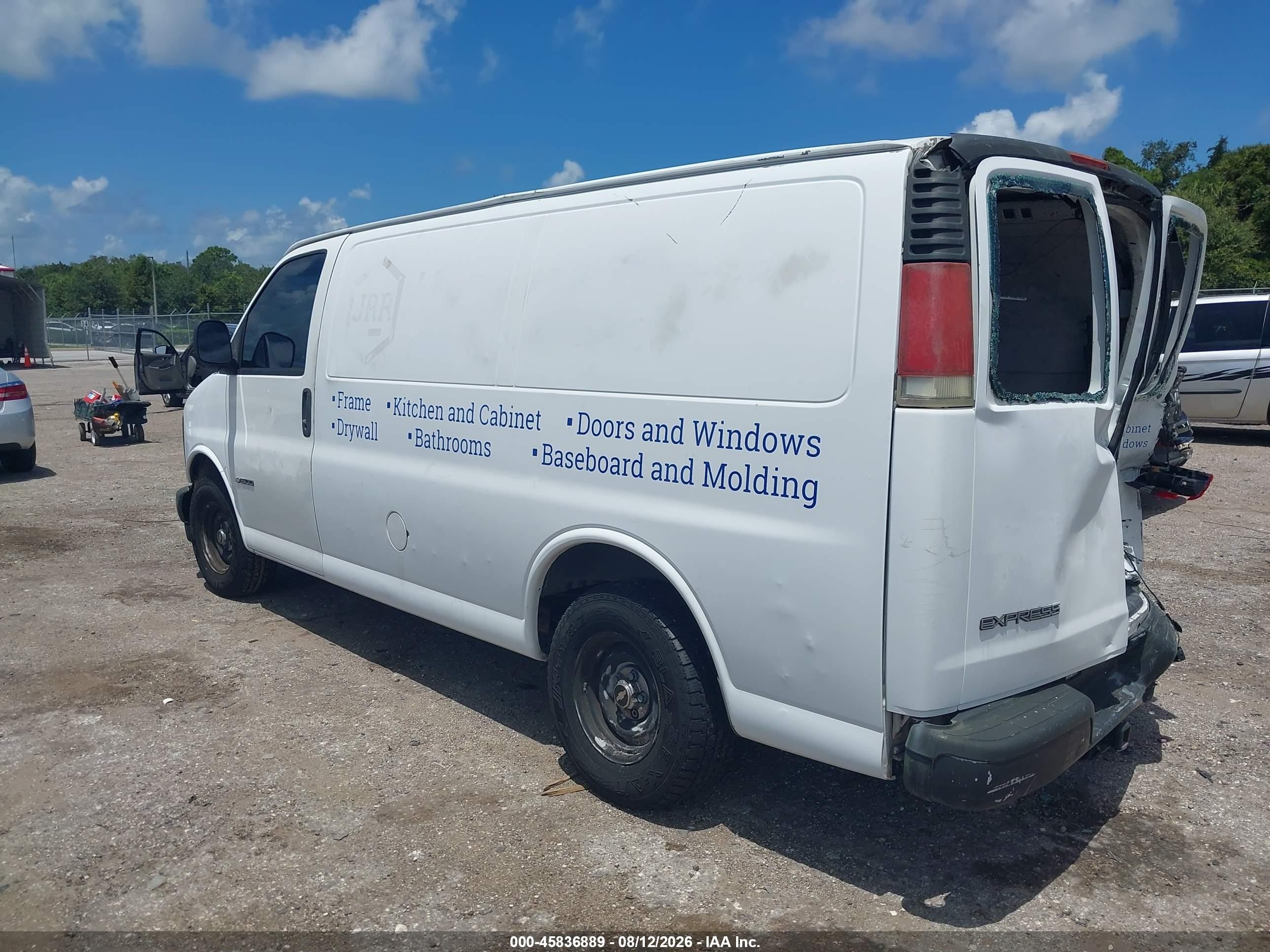 2000 Chevrolet Express   Белый vin: 1GCFG15MXY1124936