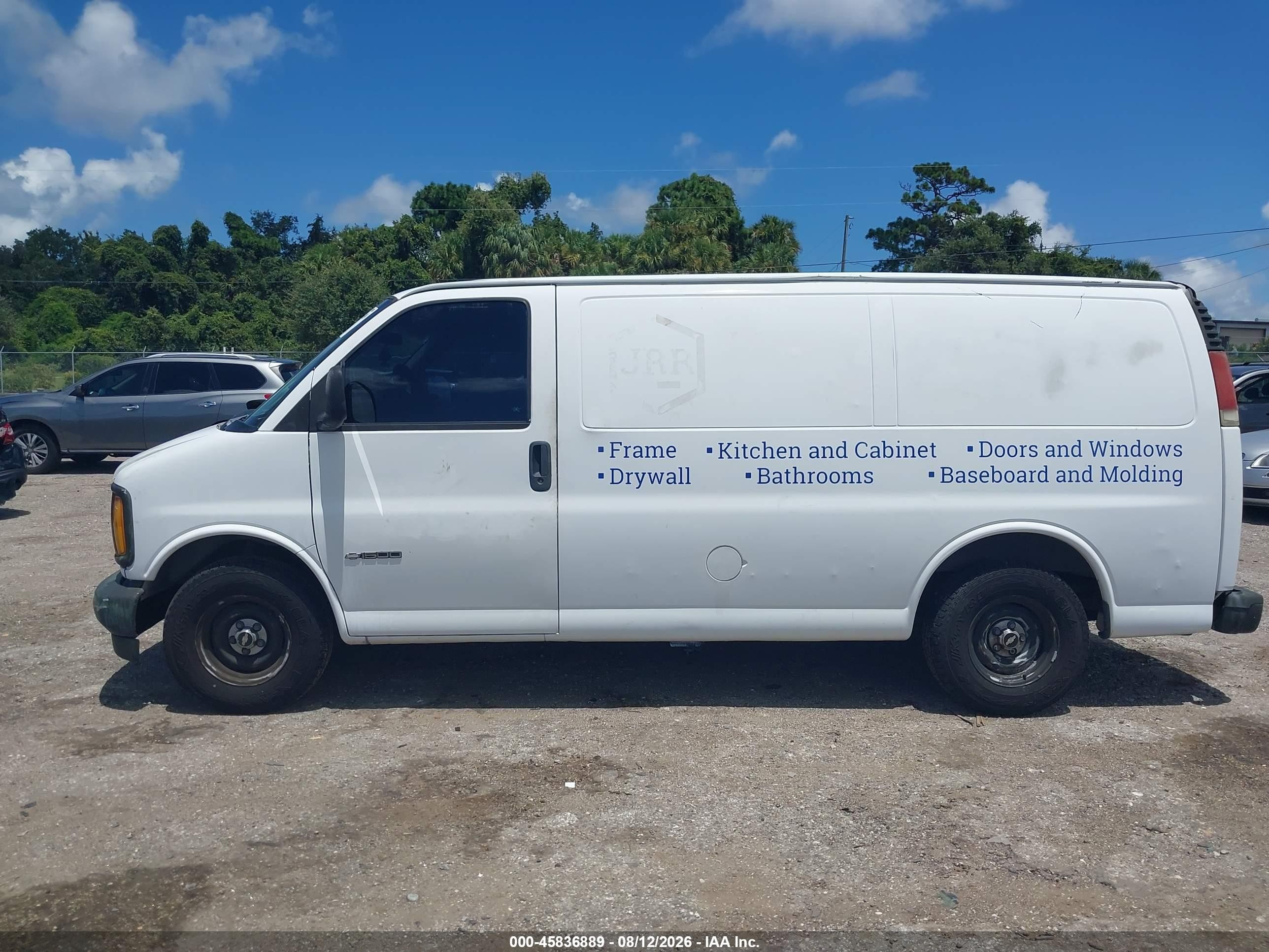 2000 Chevrolet Express   Белый vin: 1GCFG15MXY1124936