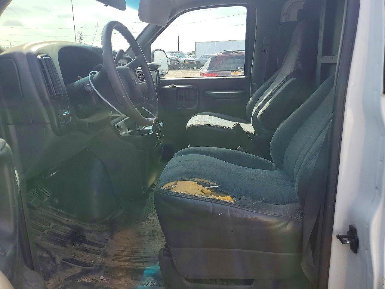 2002 Chevrolet Express White vin: 1GCFG15R121183618