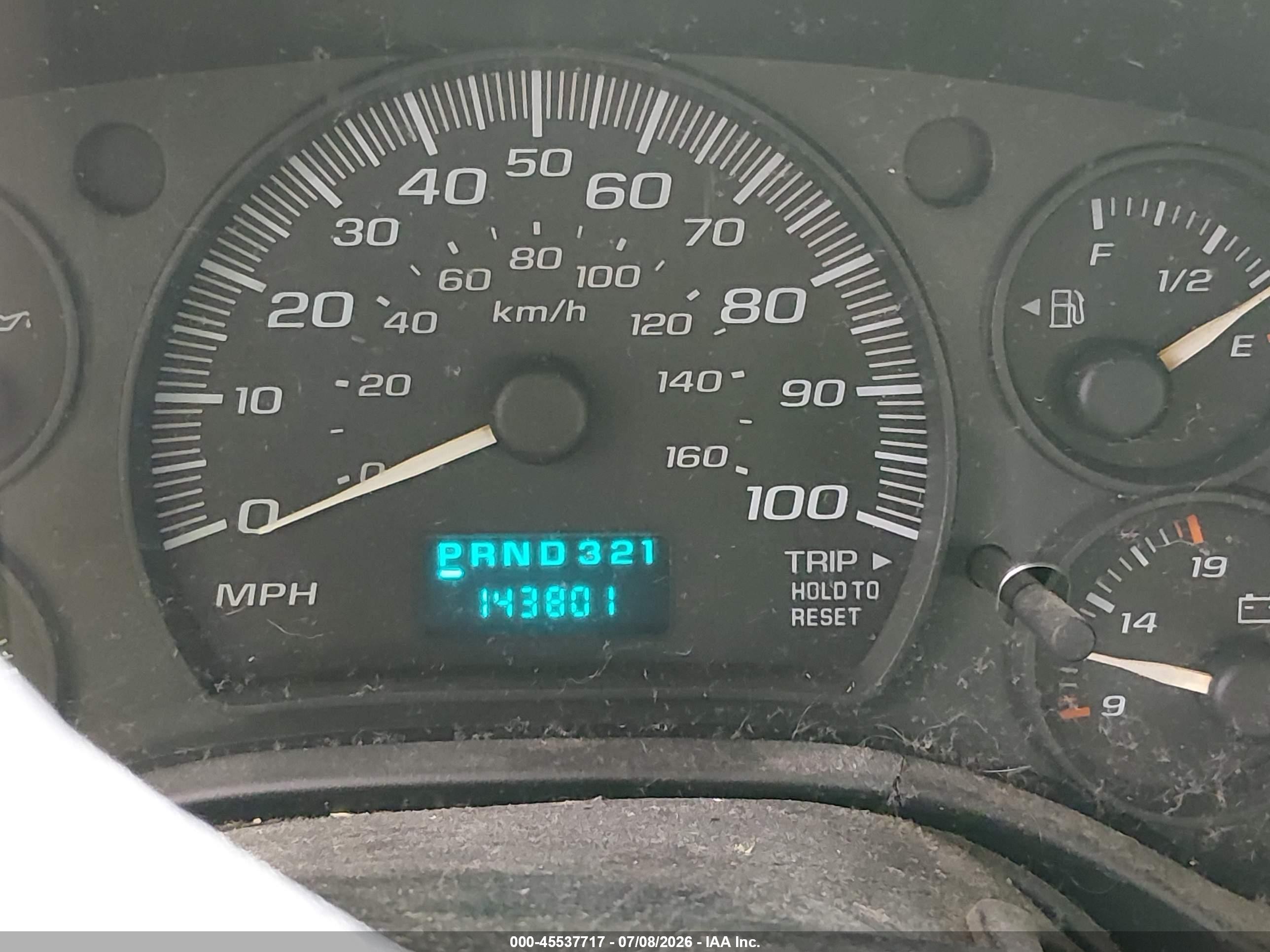 2004 Chevrolet Express   Tan vin: 1GCFG15T341212762