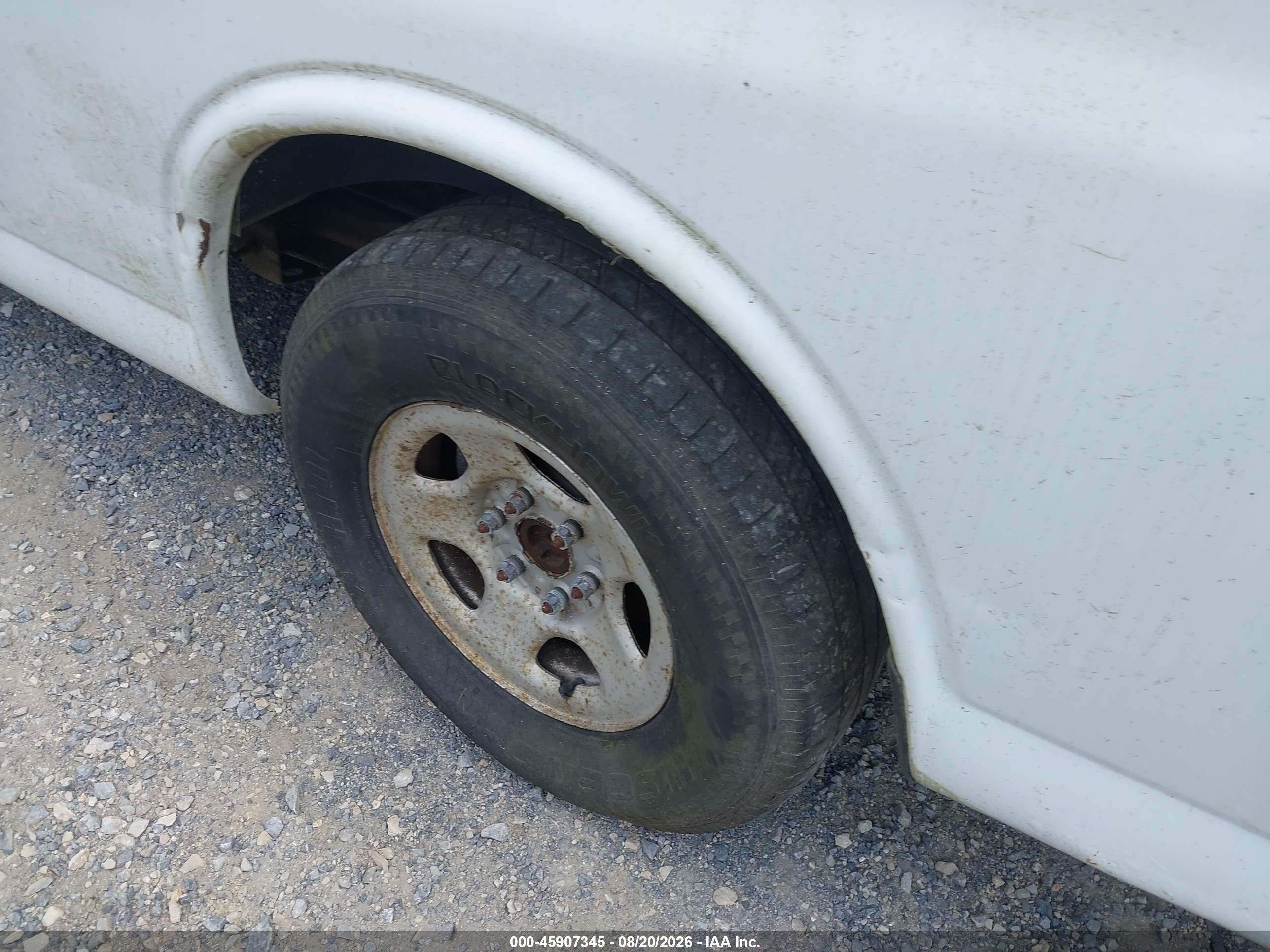2007 Chevrolet Express Work Van Белый vin: 1GCFG15TX71239963
