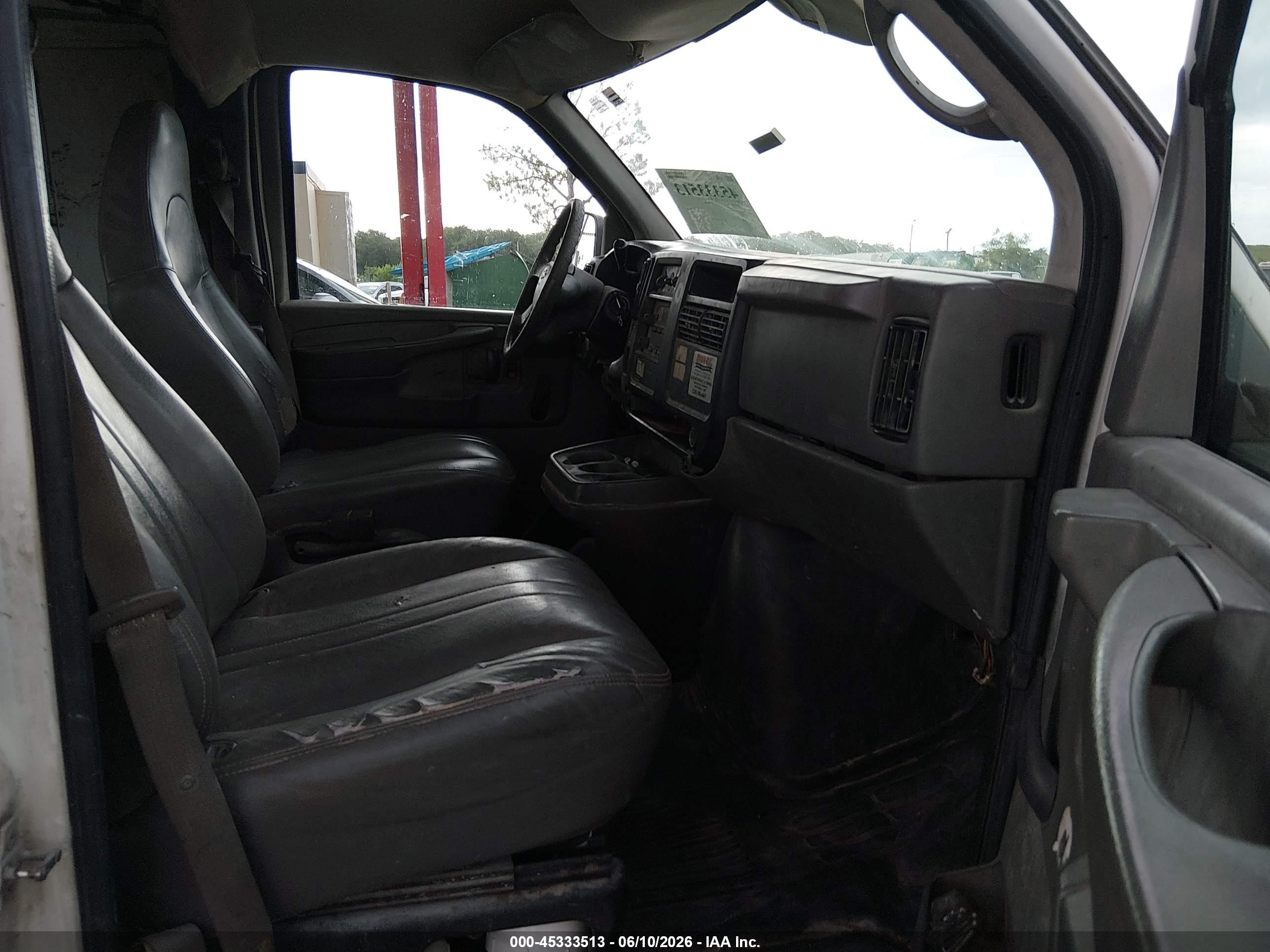 2006 Chevrolet Express Work Van Белый vin: 1GCFG15X061272715
