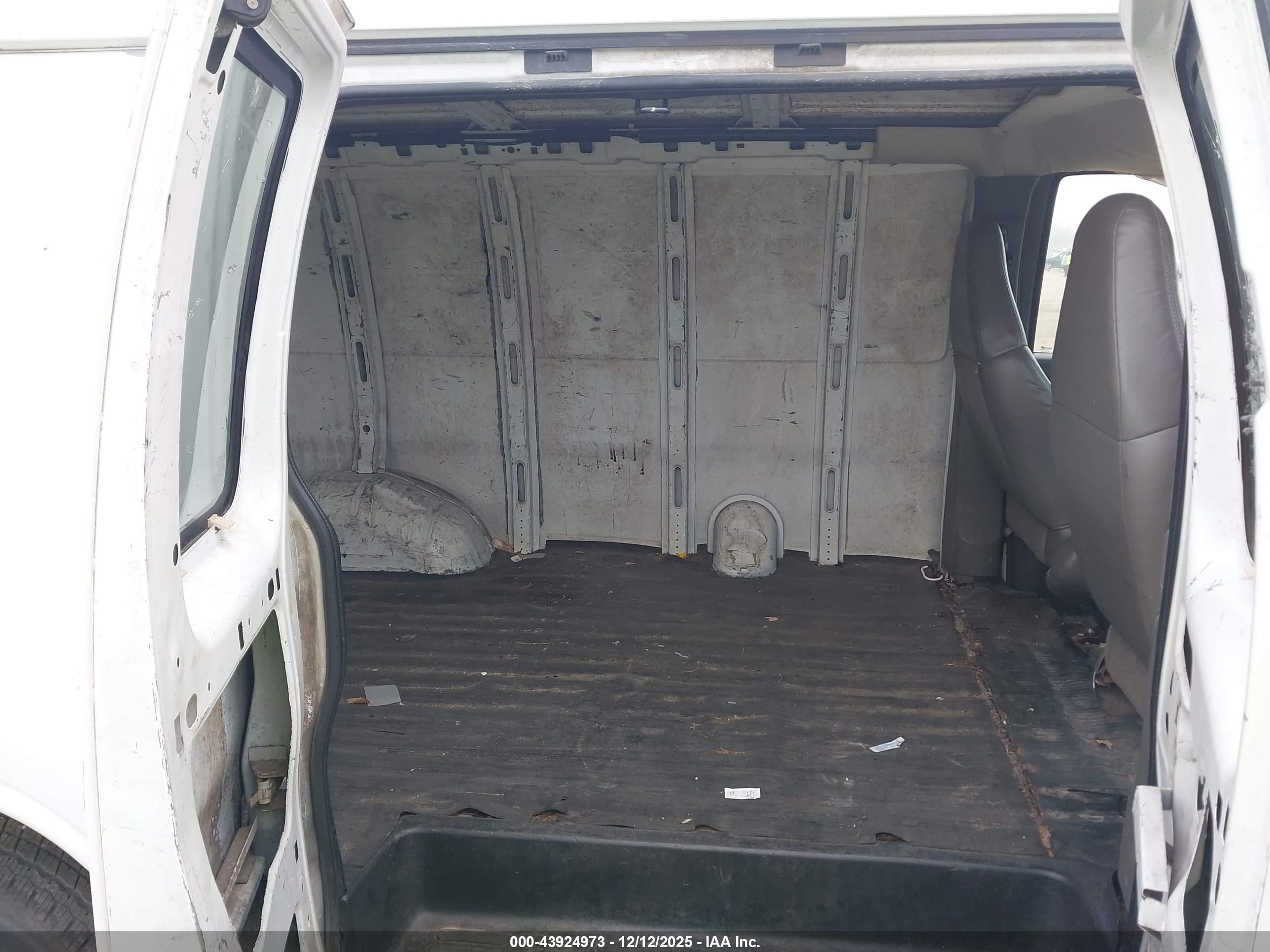 2006 Chevrolet Express Work Van Белый vin: 1GCFG15X861218790