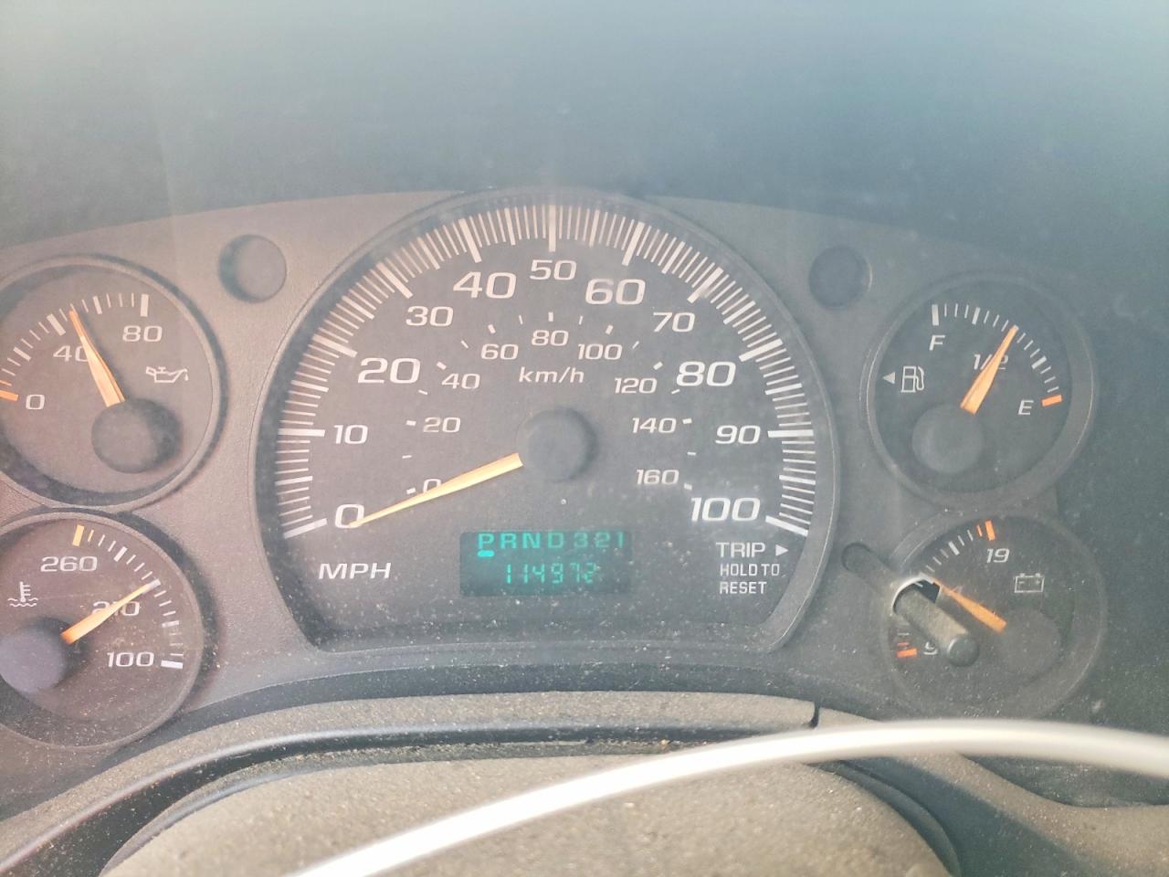 2004 Chevrolet Express G1500 Blue vin: 1GCFG15X941176515