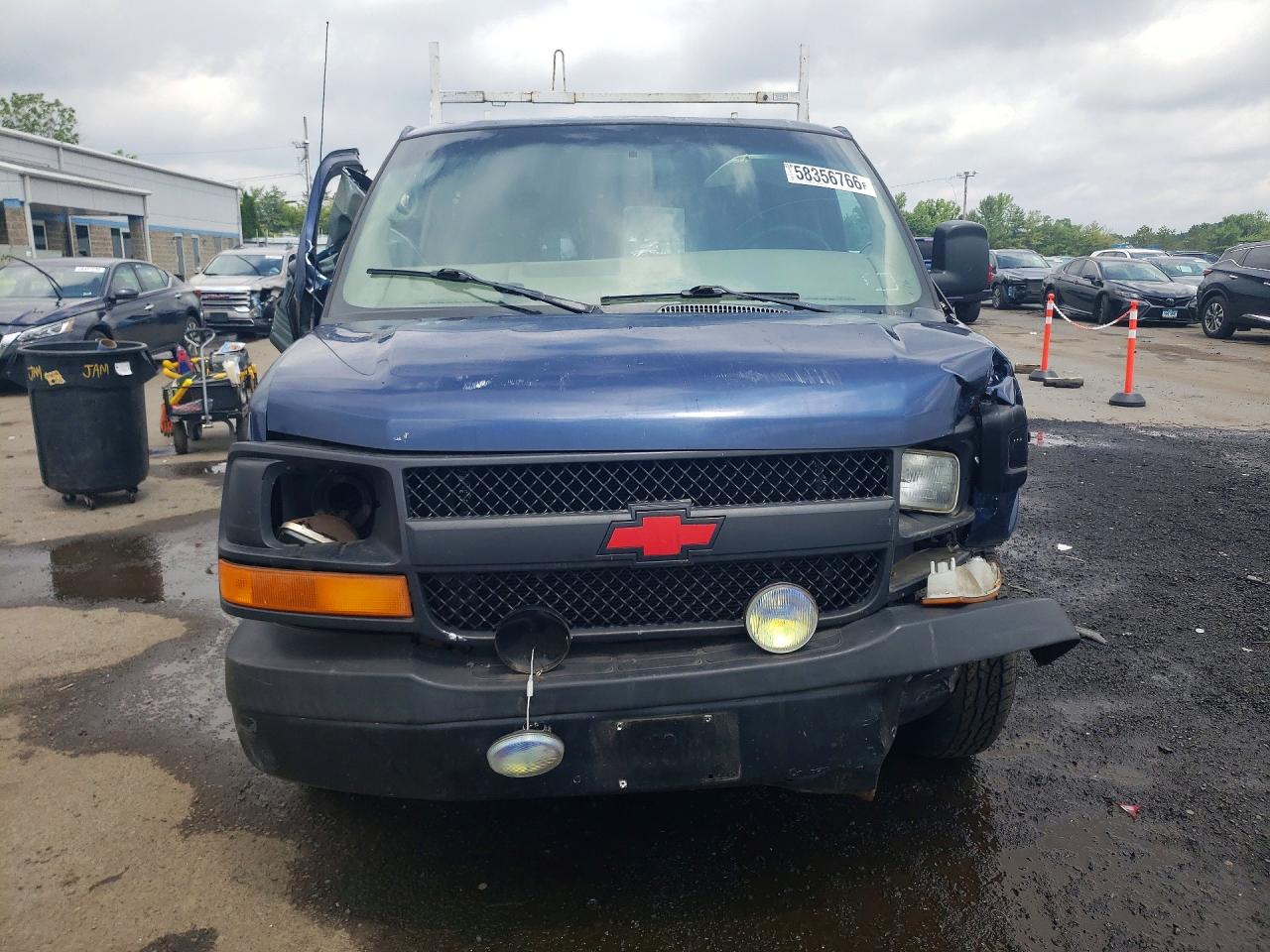 2004 Chevrolet Express G1500 Blue vin: 1GCFG15X941176515