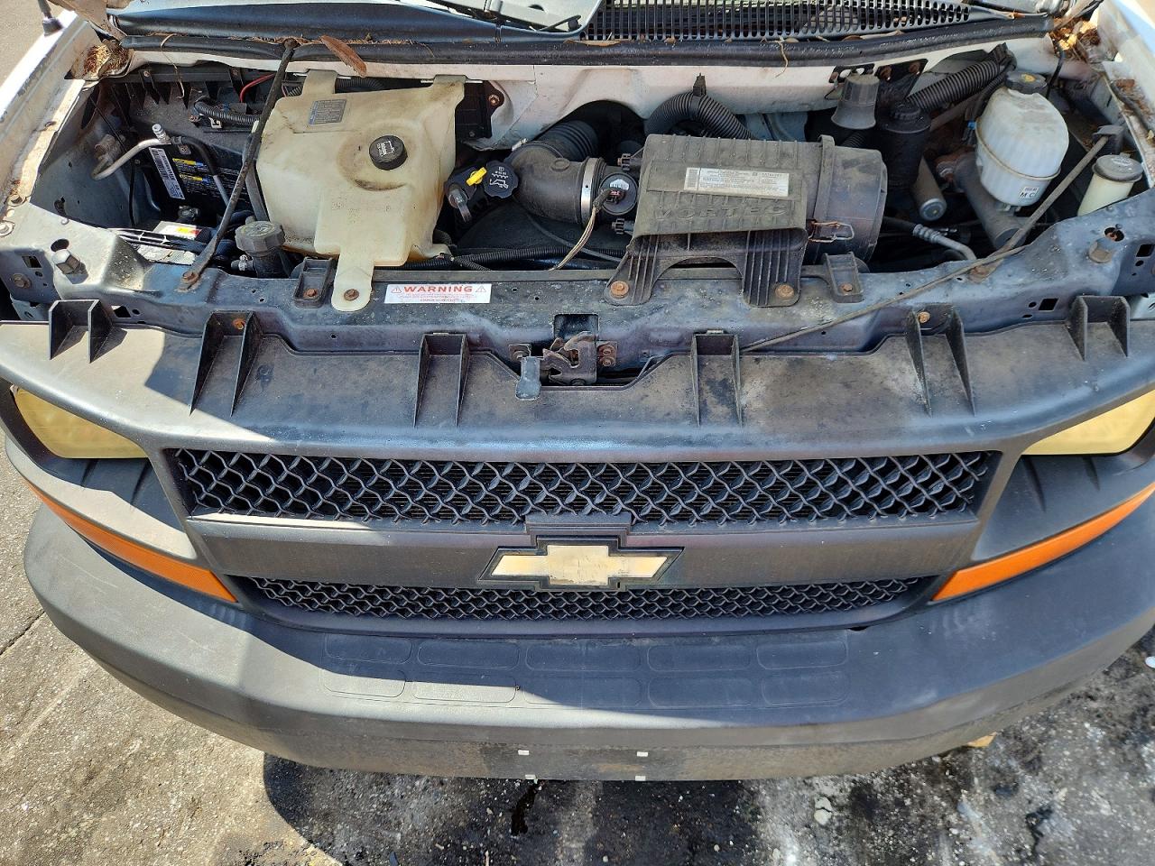 2007 Chevrolet Express G1500 Белый vin: 1GCFG15X971102998