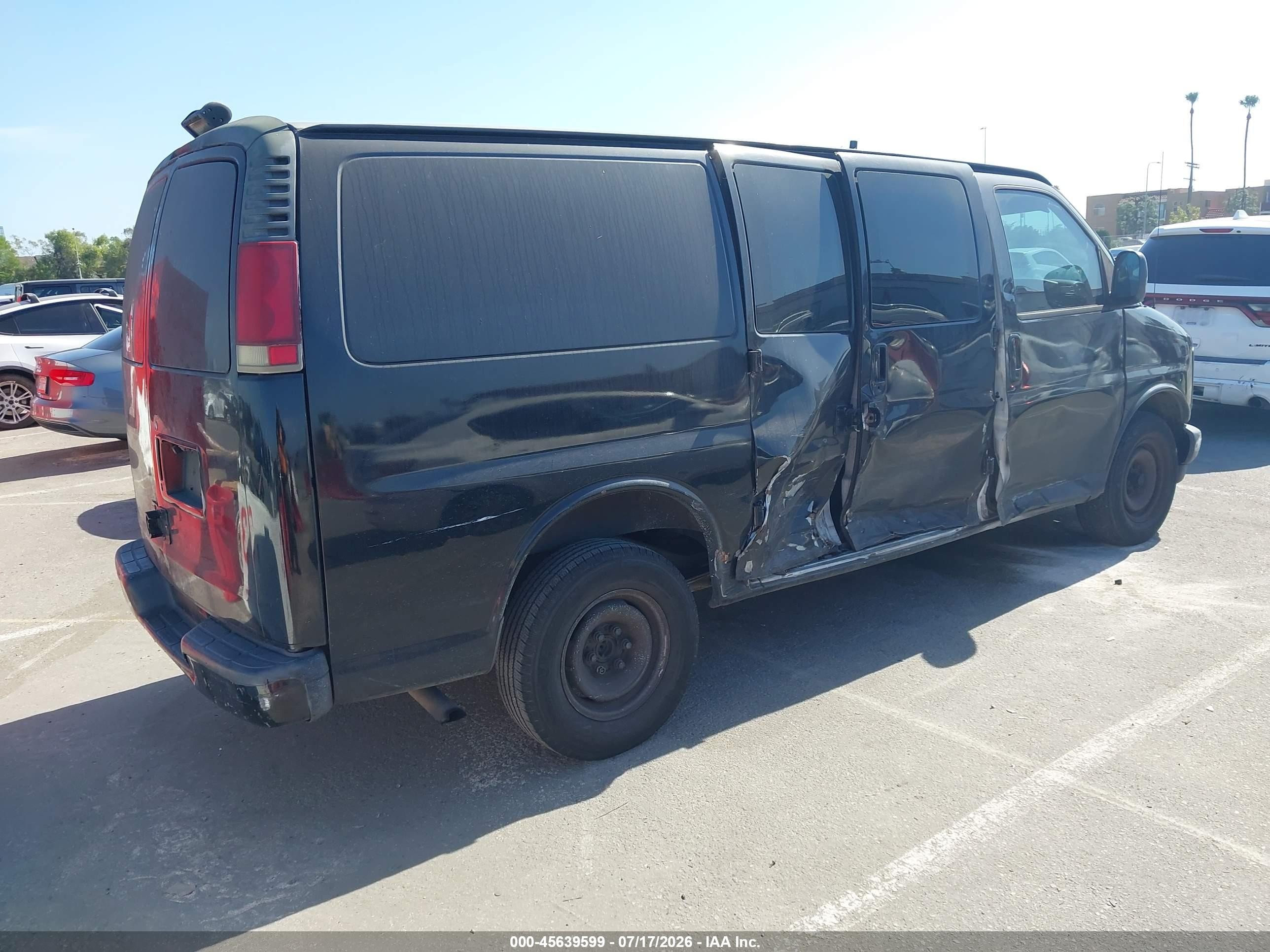 2001 Chevrolet Express   Black vin: 1GCFG25W911132765