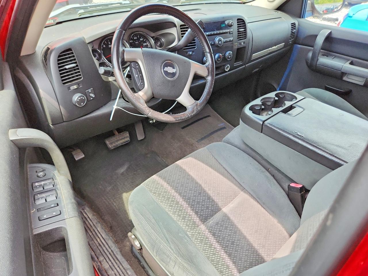 2007 Chevrolet Silverado K1500 Red vin: 1GCFK19Y57Z635580