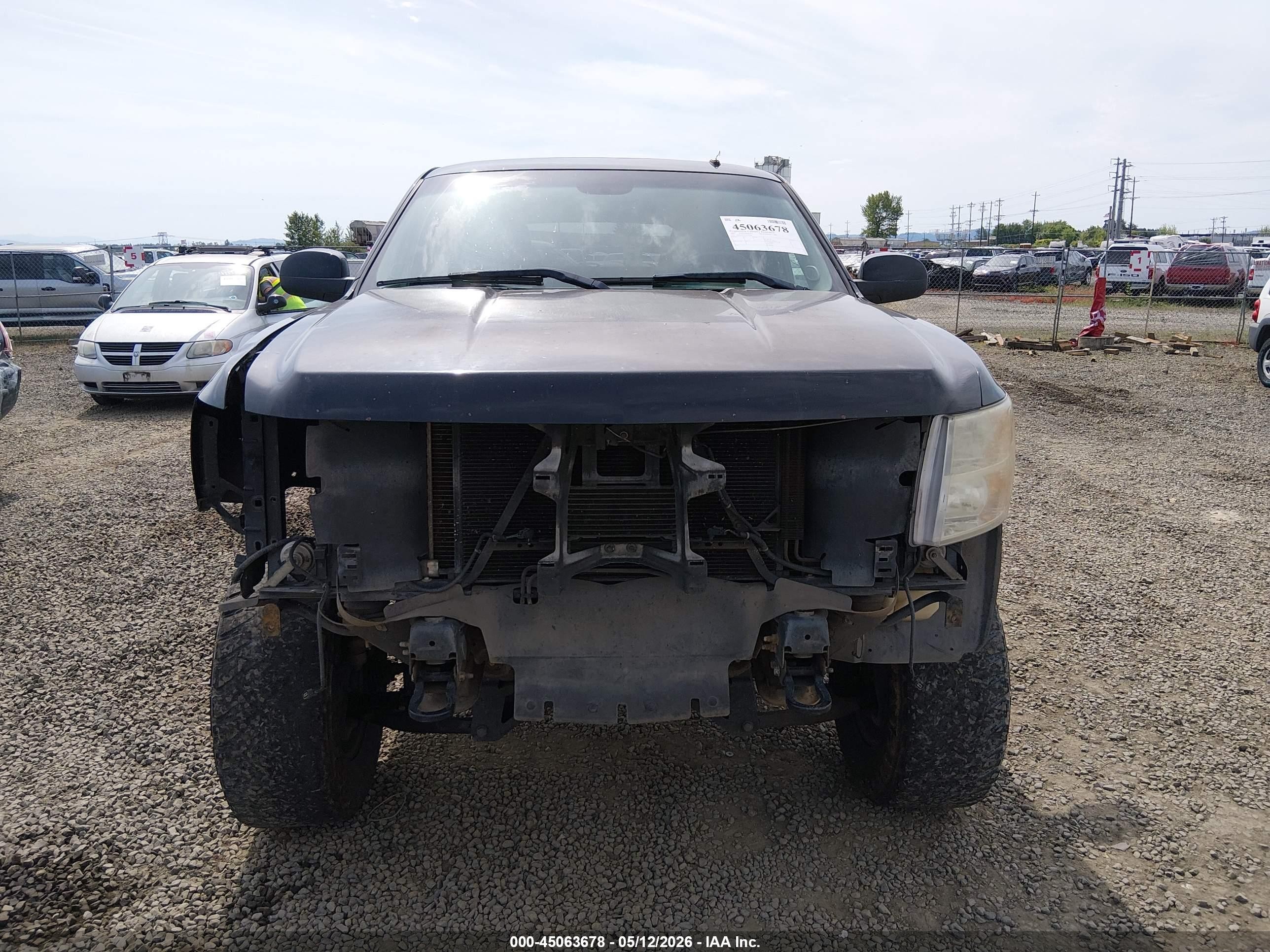 2007 Chevrolet Silverado 1500 Ltz Black vin: 1GCFK19YX7Z578244