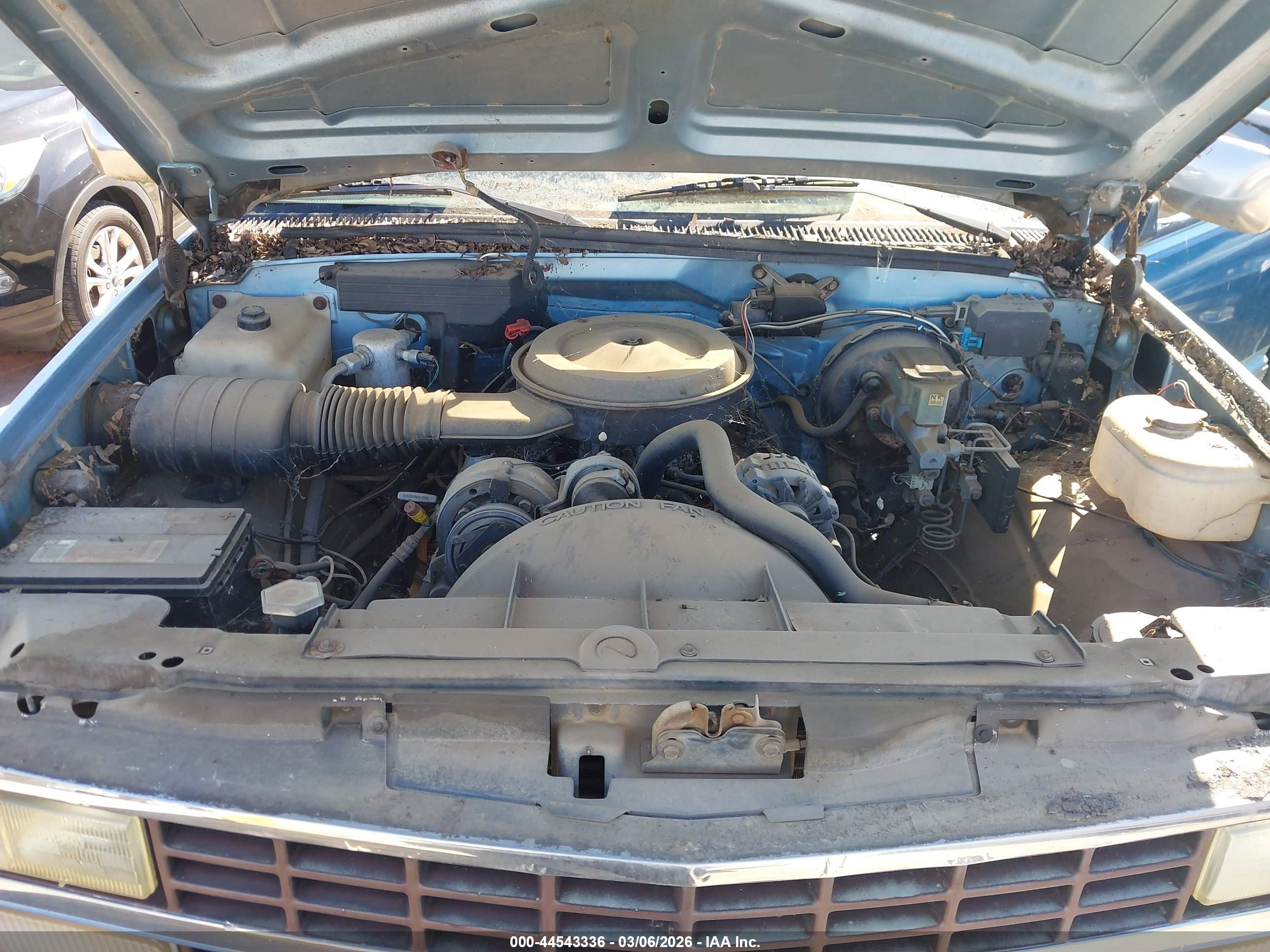 1991 Chevrolet Gmt-400 K2500 Синий vin: 1GCFK24K4MZ155454