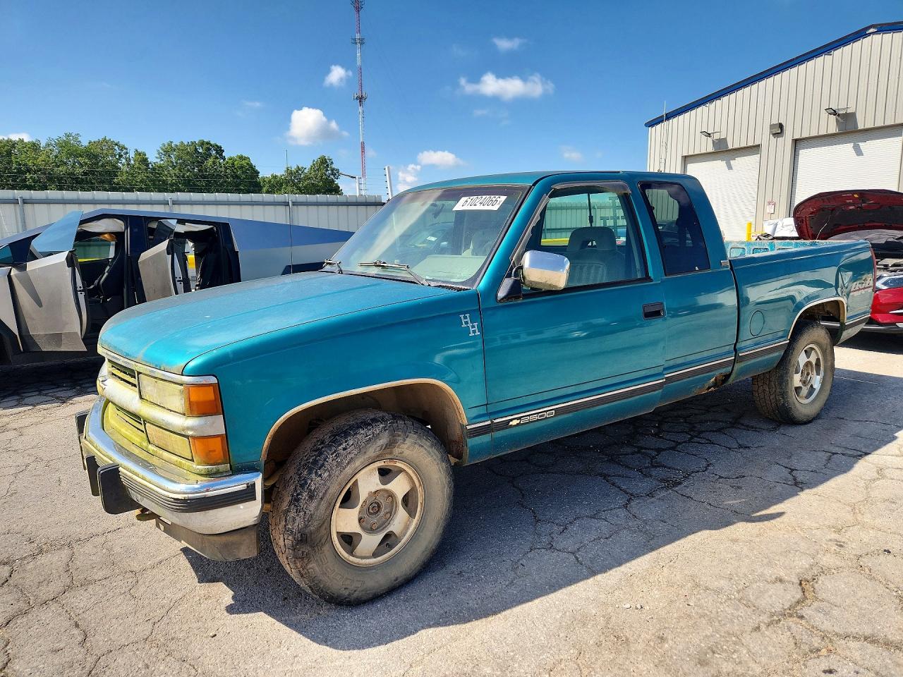 1994 Chevrolet Gmt-400 K2500 Green vin: 1GCFK29K3RE265953