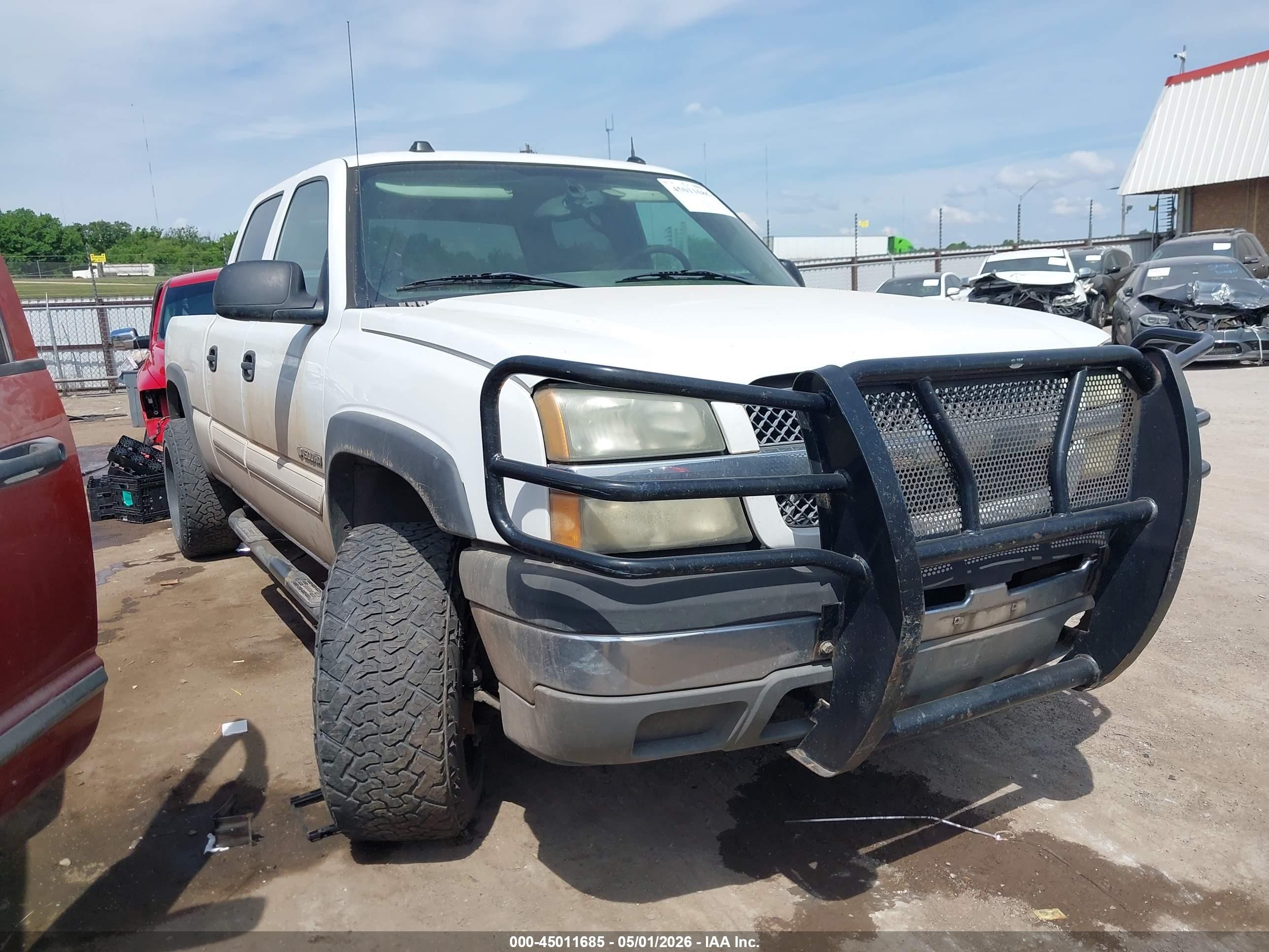 2005 Chevrolet Silverado 1500hd Ls Белый vin: 1GCGC13U05F811831