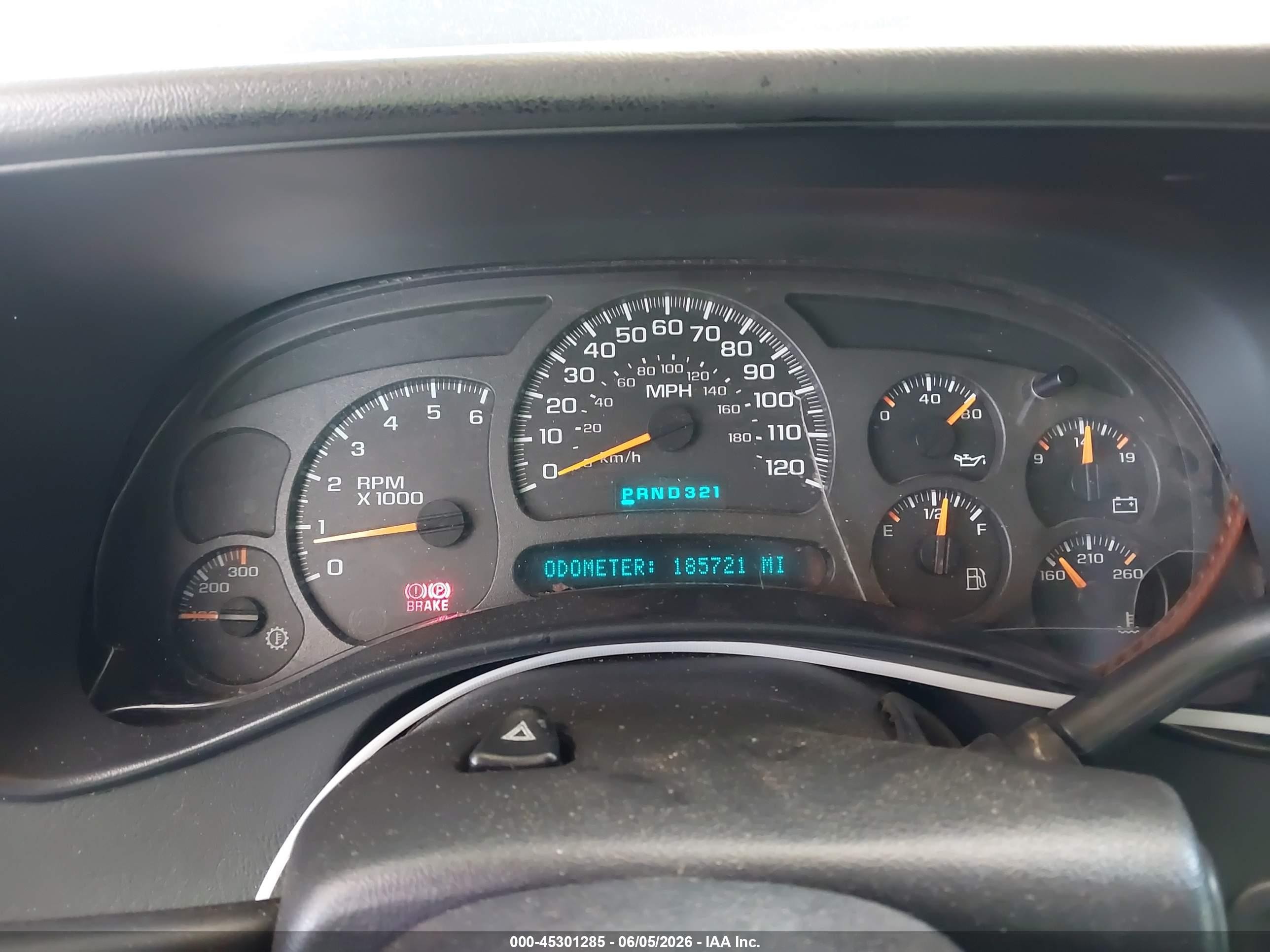 2003 Chevrolet Silverado 1500hd Lt Gray vin: 1GCGC13U23F112231