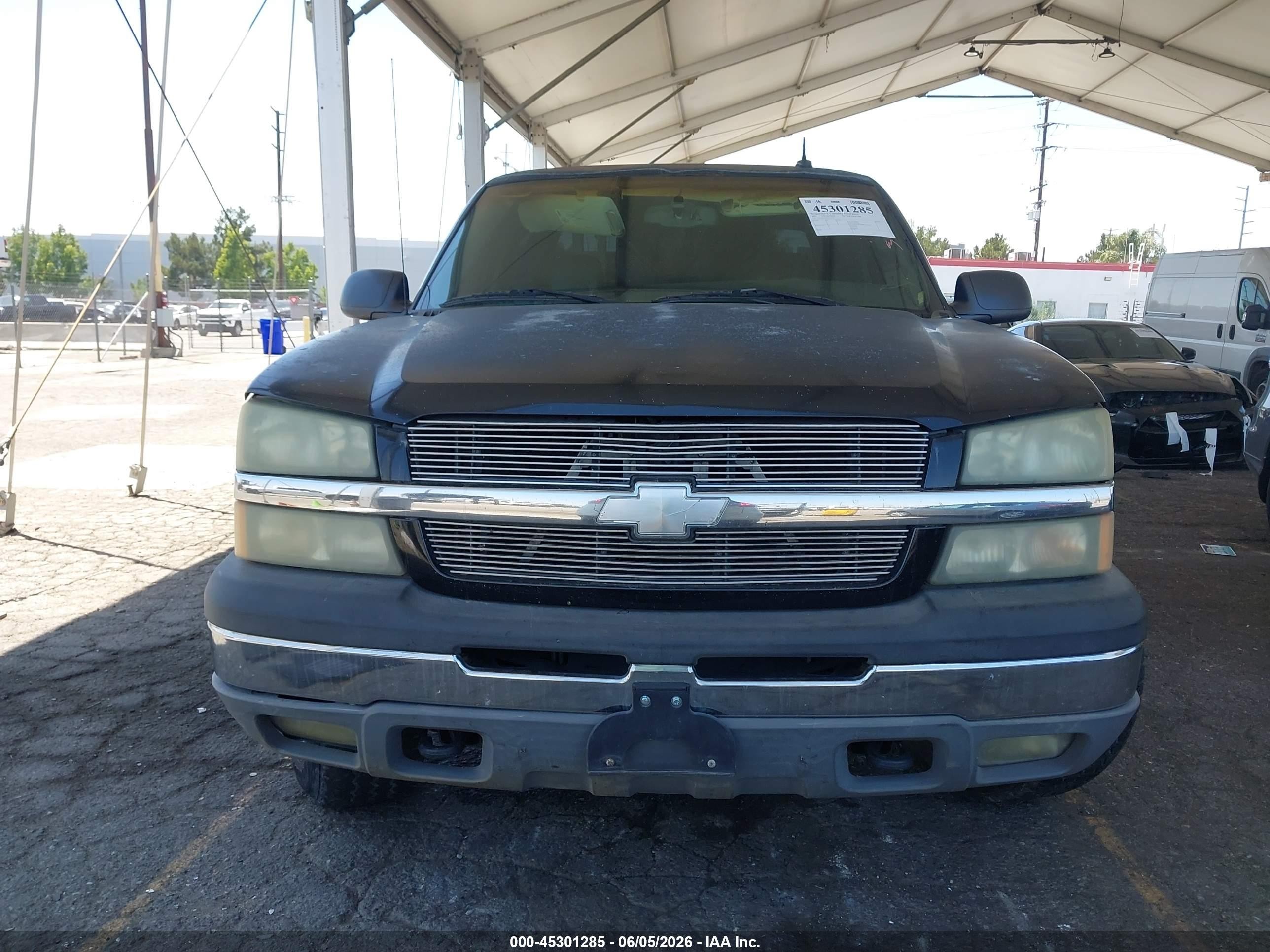 2003 Chevrolet Silverado 1500hd Lt Gray vin: 1GCGC13U23F112231