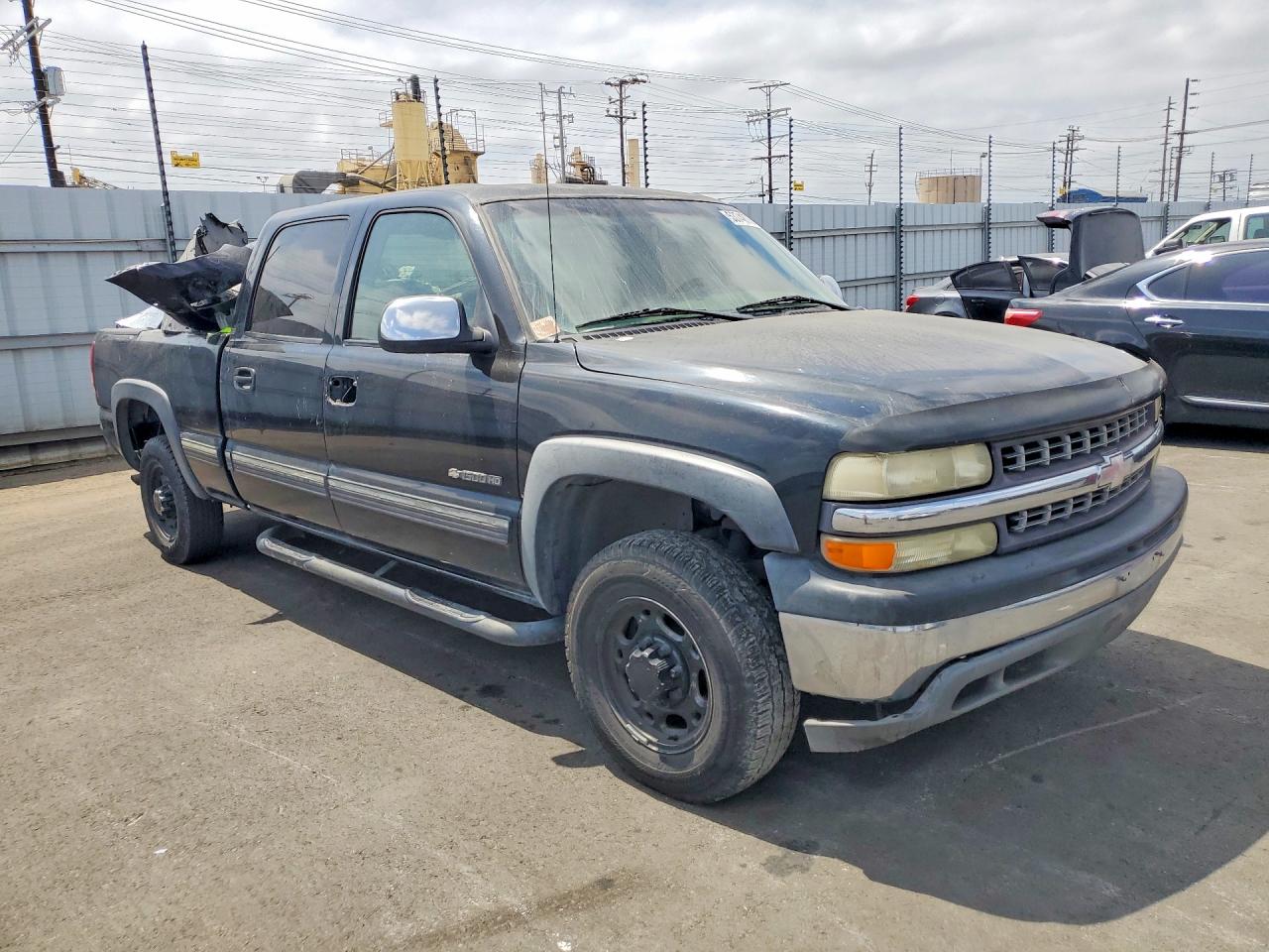 2001 Chevrolet Silverado C1500 Heavy Duty Black vin: 1GCGC13U41F201635