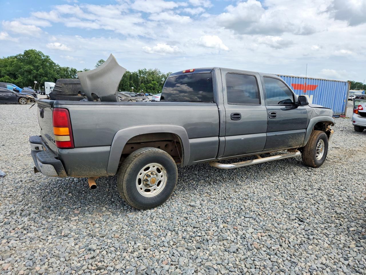 2002 Chevrolet Silverado C1500 Heavy Duty Серый vin: 1GCGC13U42F160876