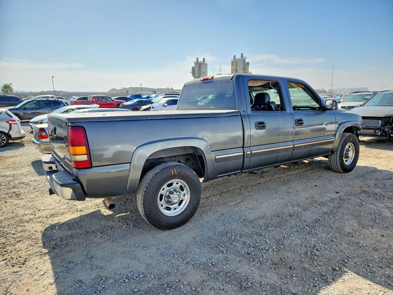 2002 Chevrolet Silverado C1500 Heavy Duty Silver vin: 1GCGC13U42F214869