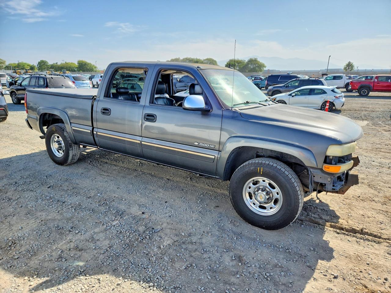 2002 Chevrolet Silverado C1500 Heavy Duty Silver vin: 1GCGC13U42F214869