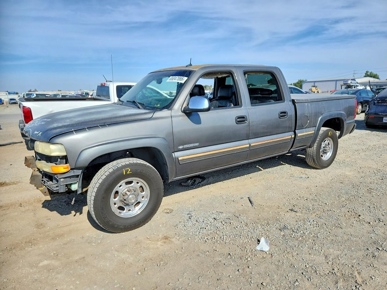2002 Chevrolet Silverado C1500 Heavy Duty Silver vin: 1GCGC13U42F214869