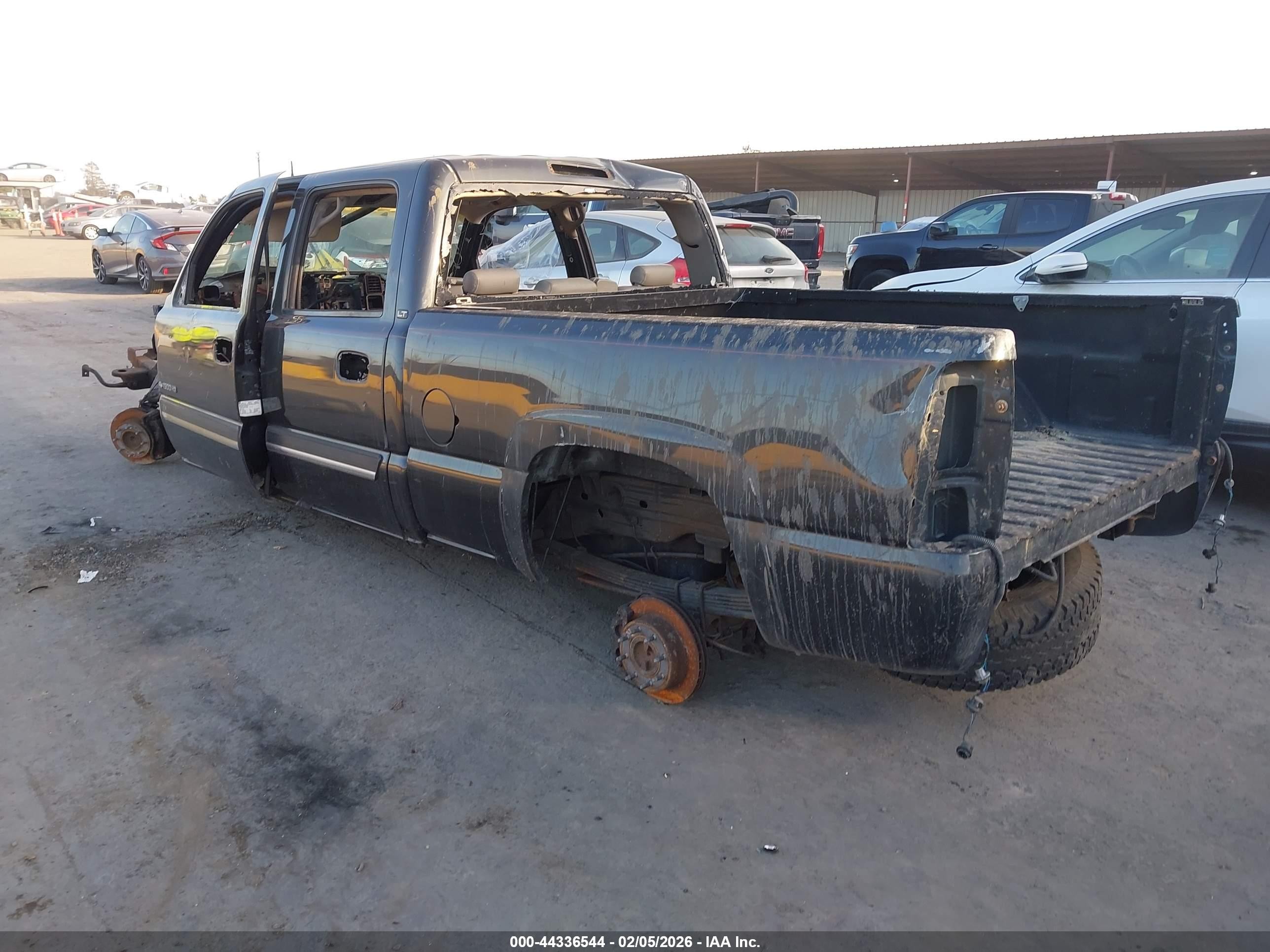 2003 Chevrolet Silverado 1500hd Lt Gray vin: 1GCGC13U43F130682