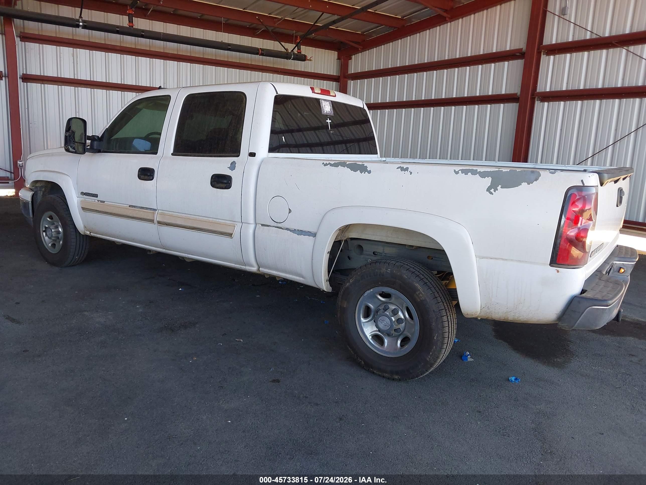 2006 Chevrolet Silverado 1500hd Lt1 White vin: 1GCGC13U46F268436