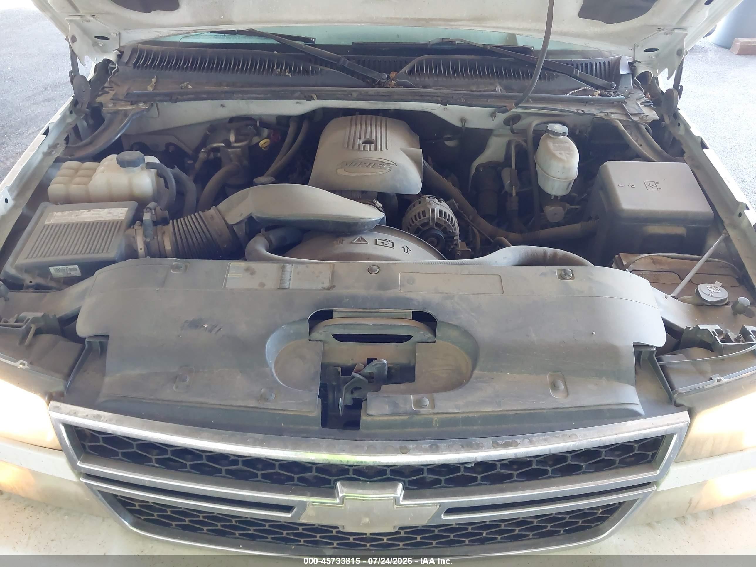 2006 Chevrolet Silverado 1500hd Lt1 White vin: 1GCGC13U46F268436