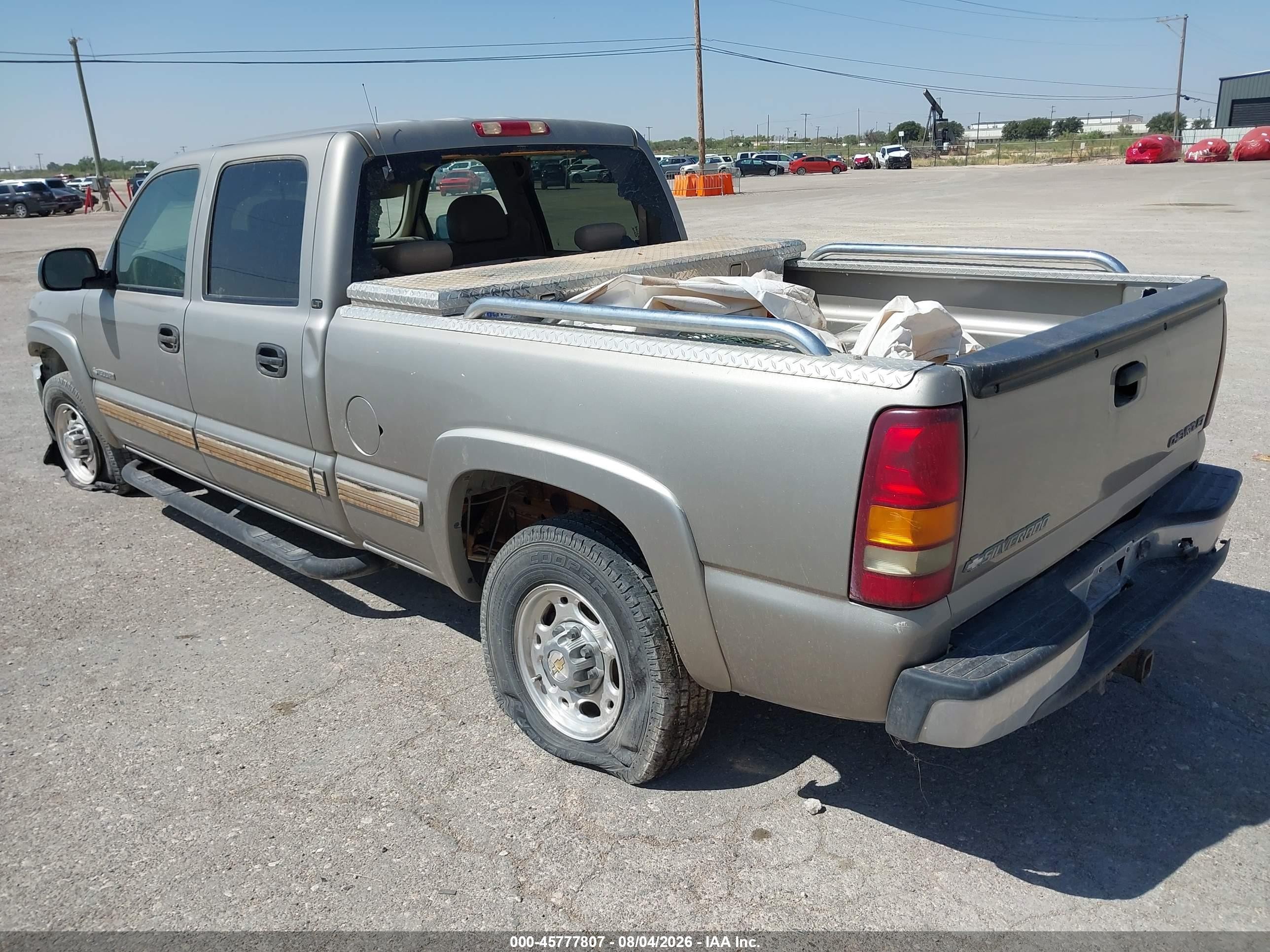 2002 Chevrolet Silverado 1500hd Lt Tan vin: 1GCGC13U52F154200