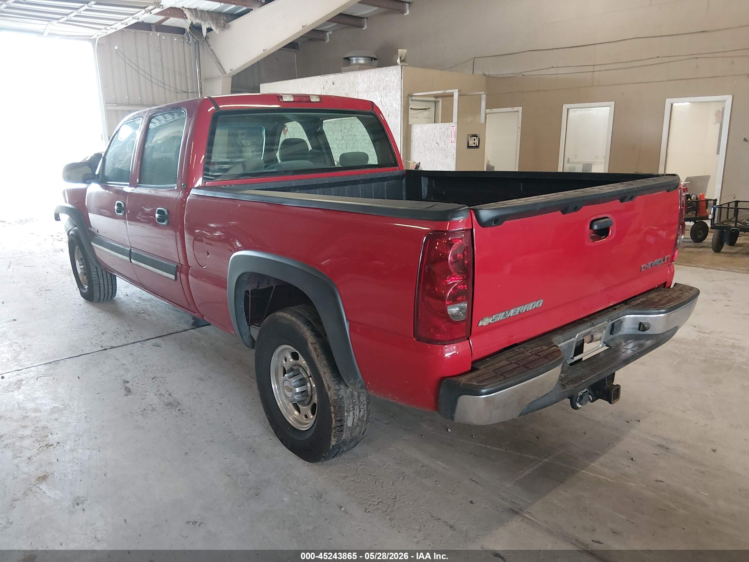 2003 Chevrolet Silverado 1500hd Ls Красный vin: 1GCGC13U53F238843